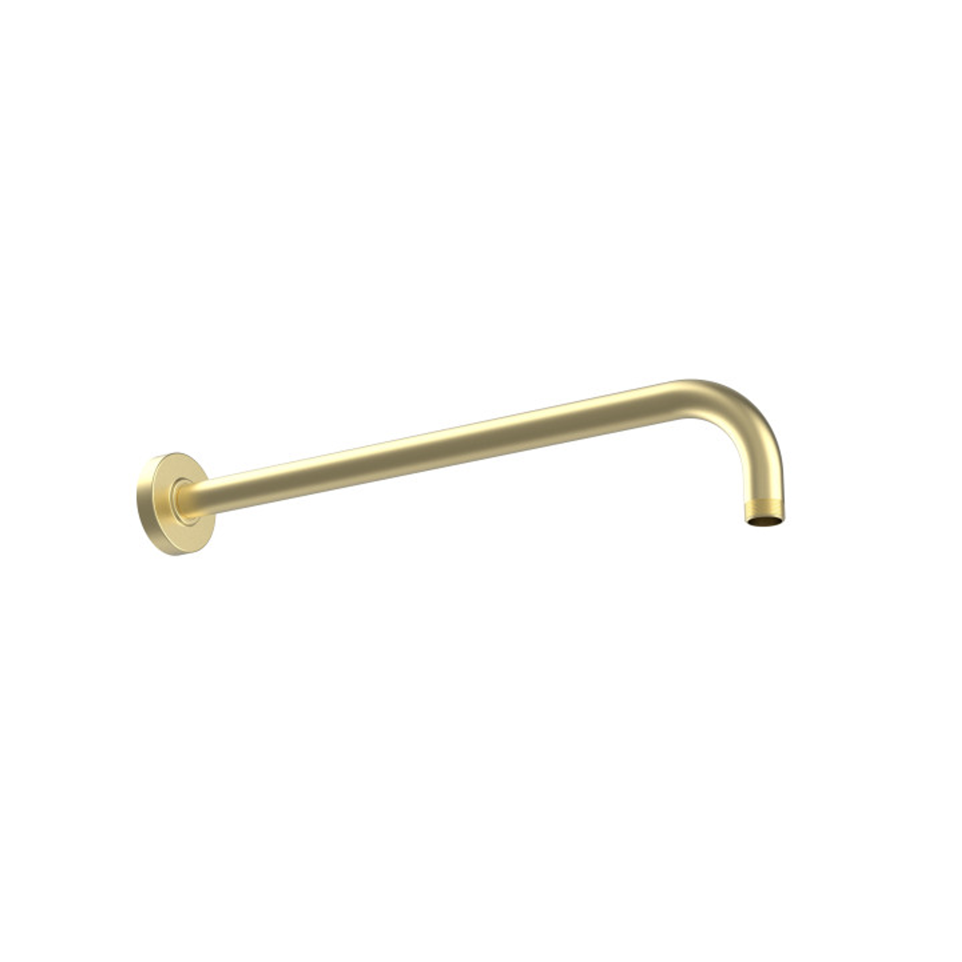 ROCA Стенно рамо за душ, 400 mm, brushed brass