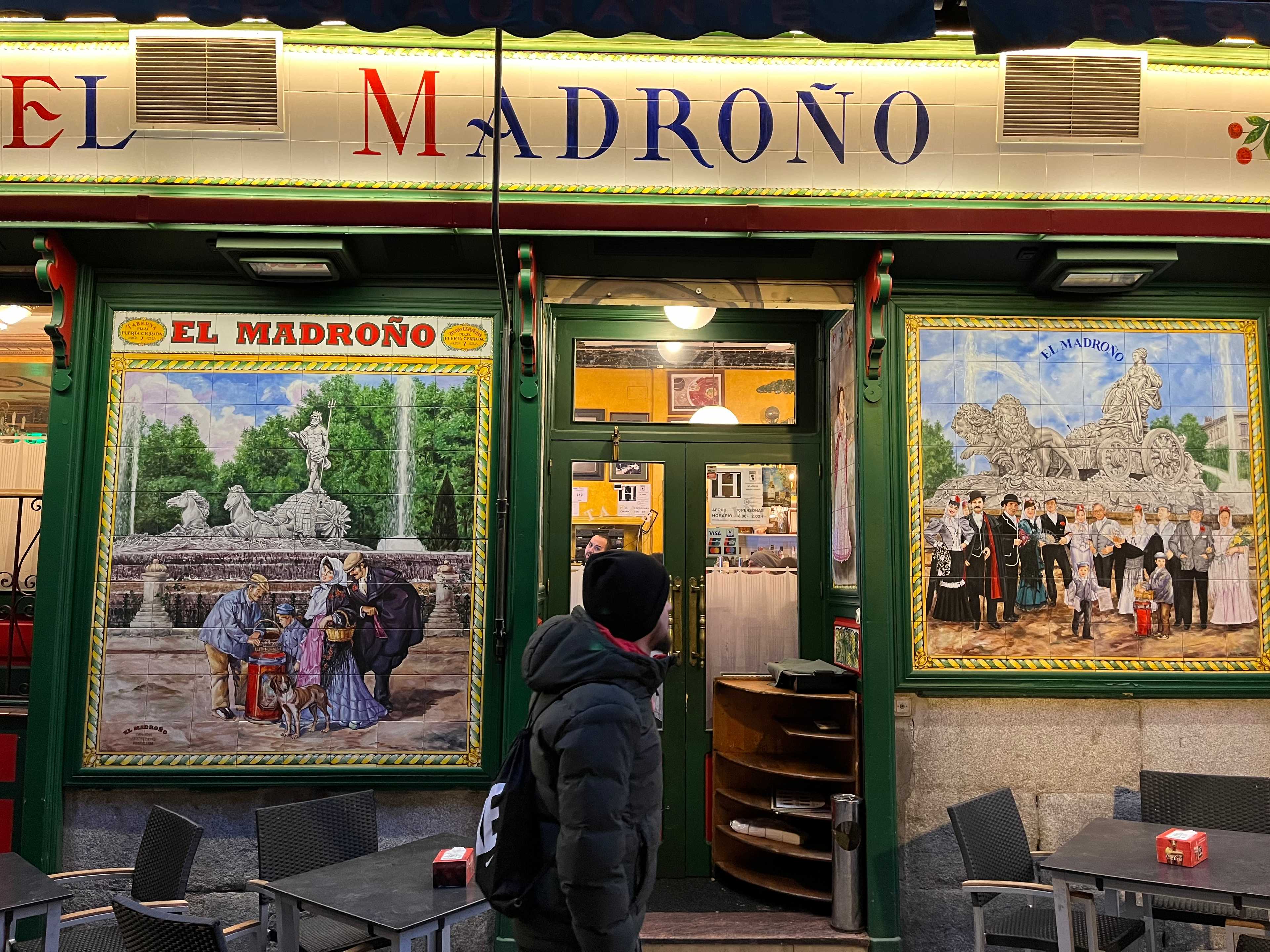 Wege jedzenie w Madrycie
