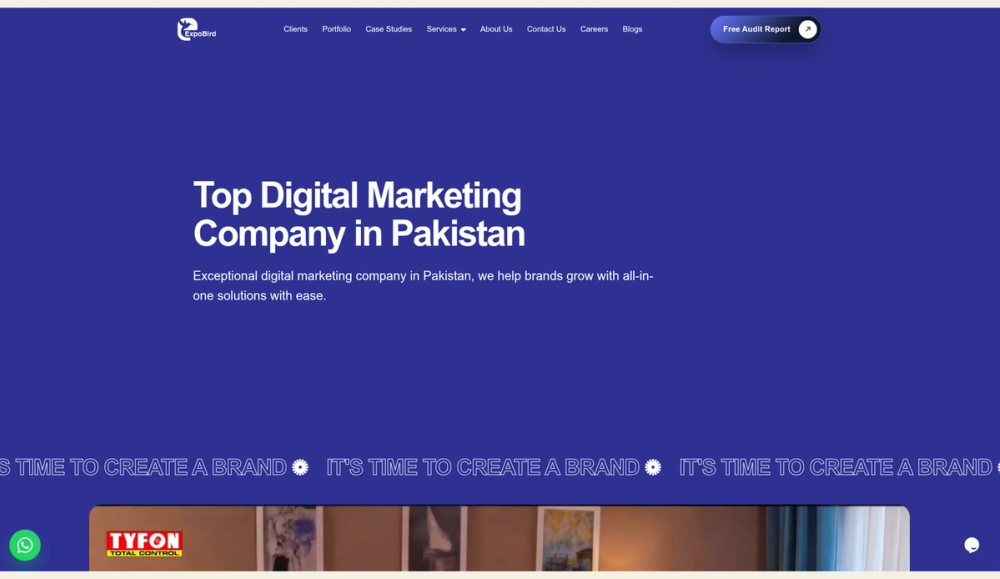 ExpoBird homepage, August 2026