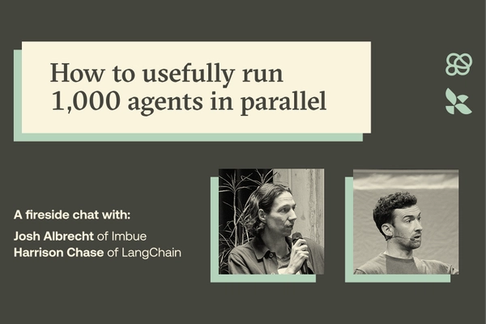 How to usefully run 1,000 agents in parallel