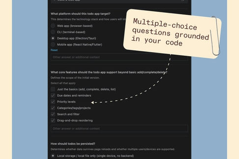 Blueprint: One-shot bigger coding tasks