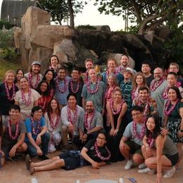 Team photo from company offsite in Hawaii