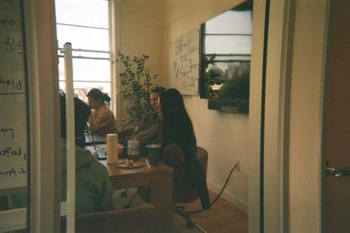 people meeting in a conference room