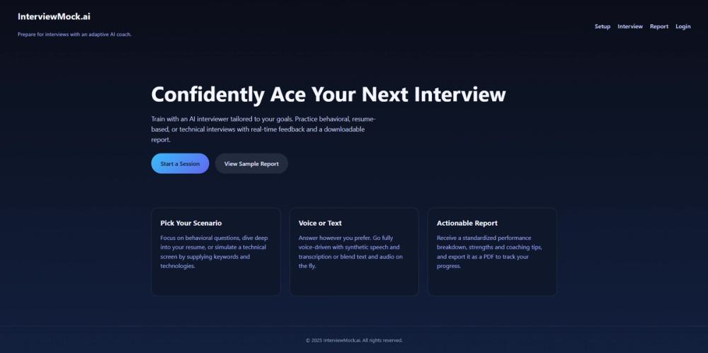 image of InterviewMock.ai