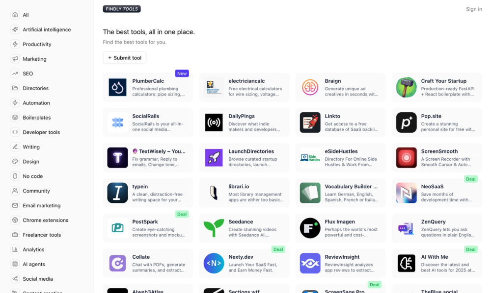 image of Findly Tools image of Findly Tools