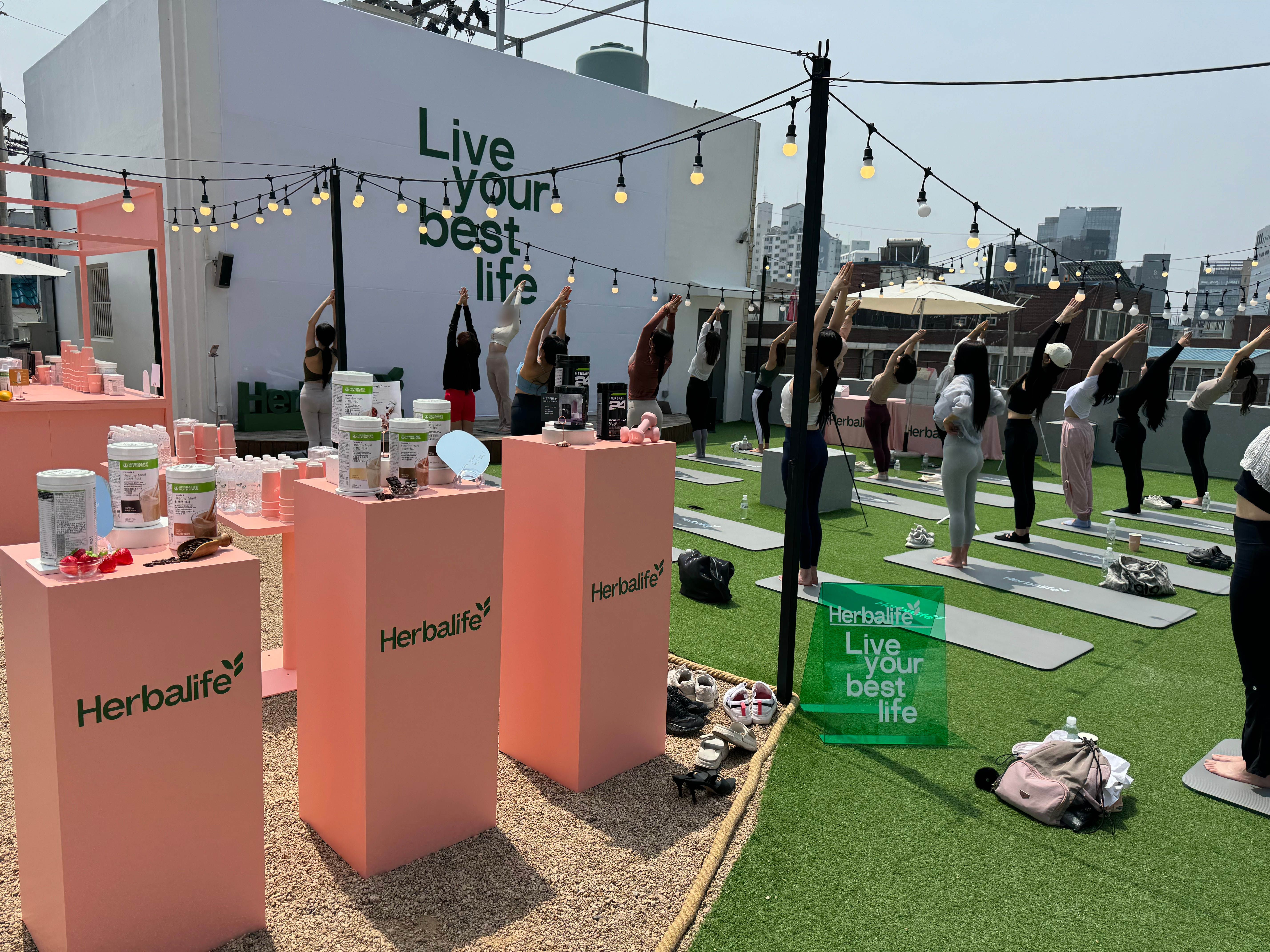 성수 허벌라이프(Herbalife) 웰니스데이 행사 진행 현장 사진 3