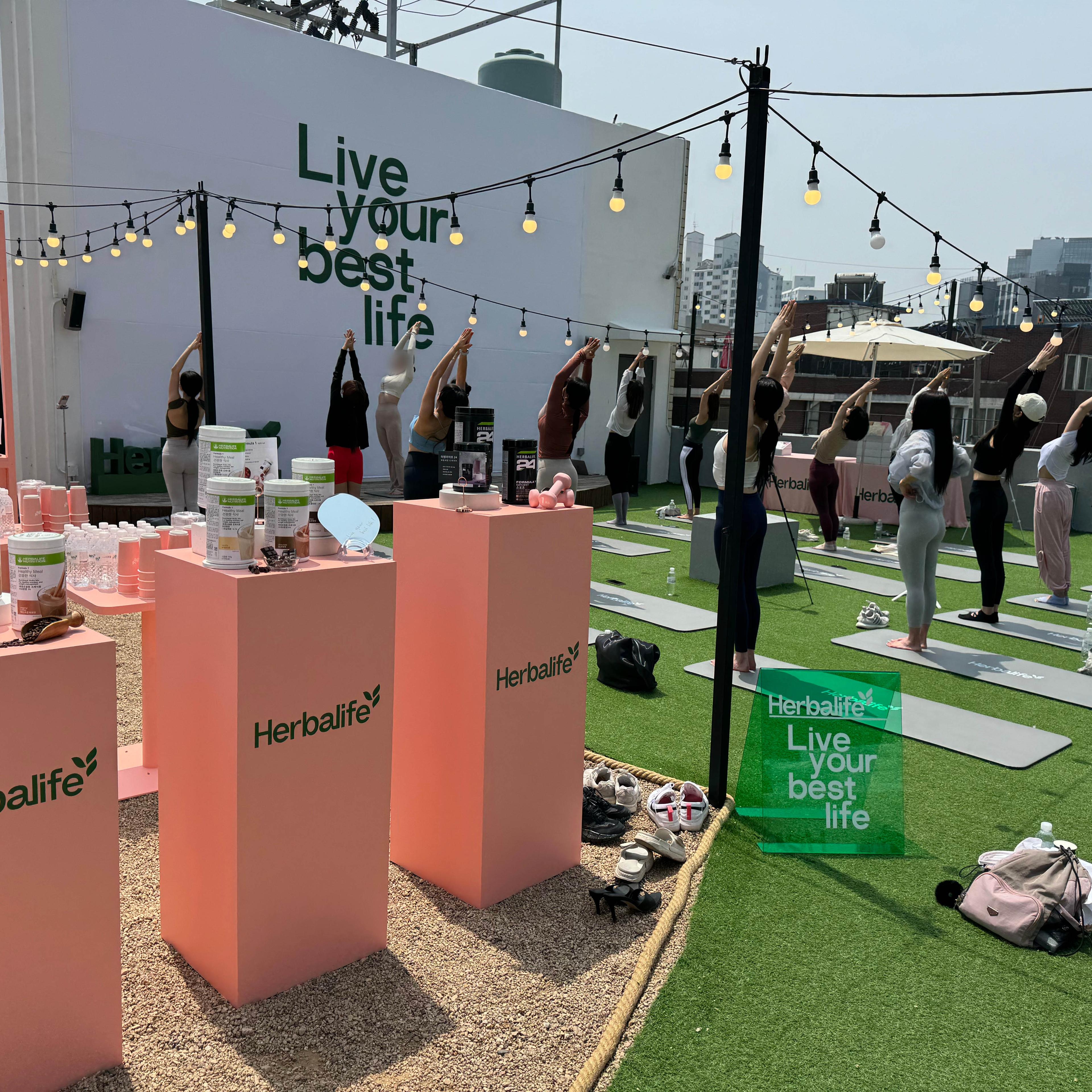 성수 허벌라이프(Herbalife) 웰니스데이 행사 진행 현장 사진 3