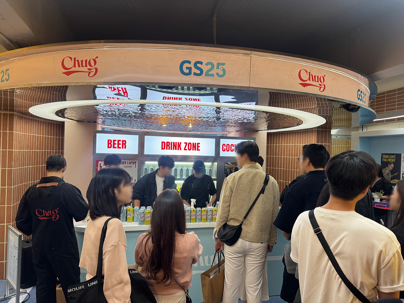 성수 척맥주(Chuck Beer) 팝업스토어 운영 현장 사진 1
