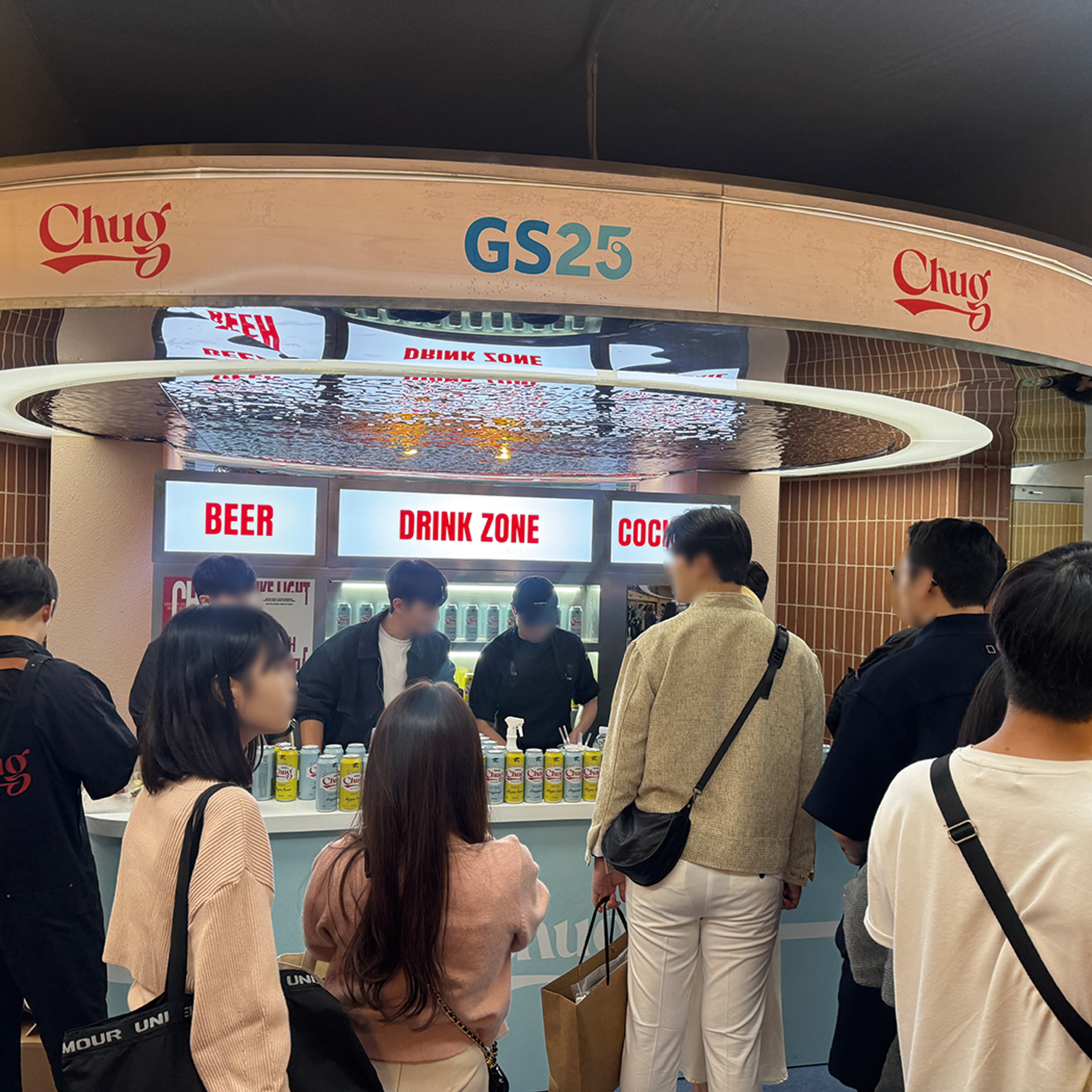 성수 척맥주(Chuck Beer) 팝업스토어 운영 현장 사진 1