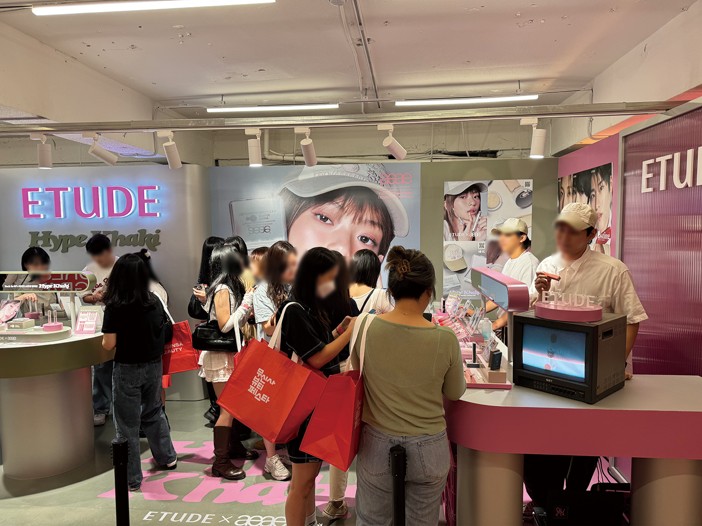 무신사 뷰티페스타 에뛰드 (Etude) 부스 운영 현장 사진 2