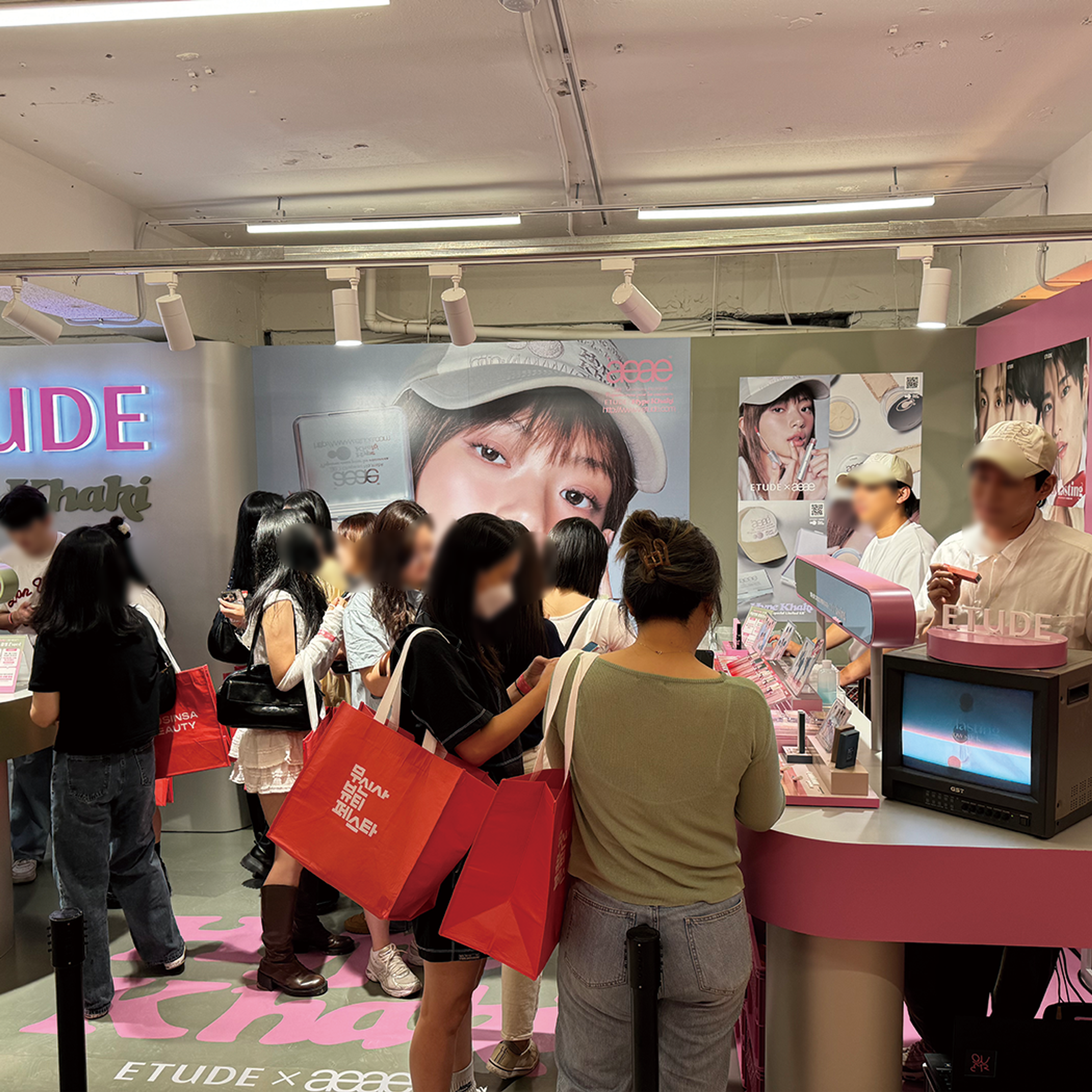 무신사 뷰티페스타 에뛰드 (Etude) 부스 운영 현장 사진 2