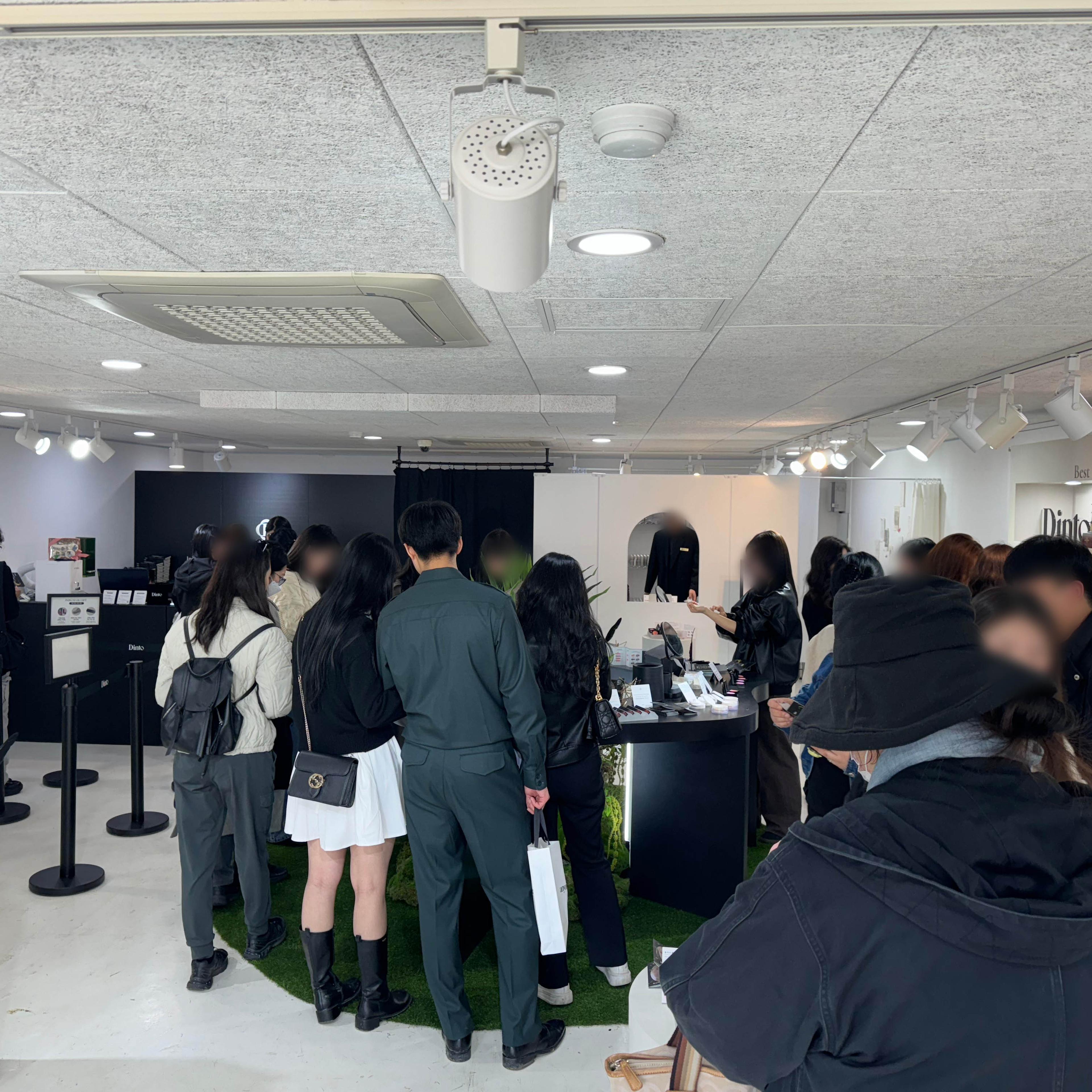 서울숲 딘토(dinto) 팝업스토어 운영 현장 사진 4