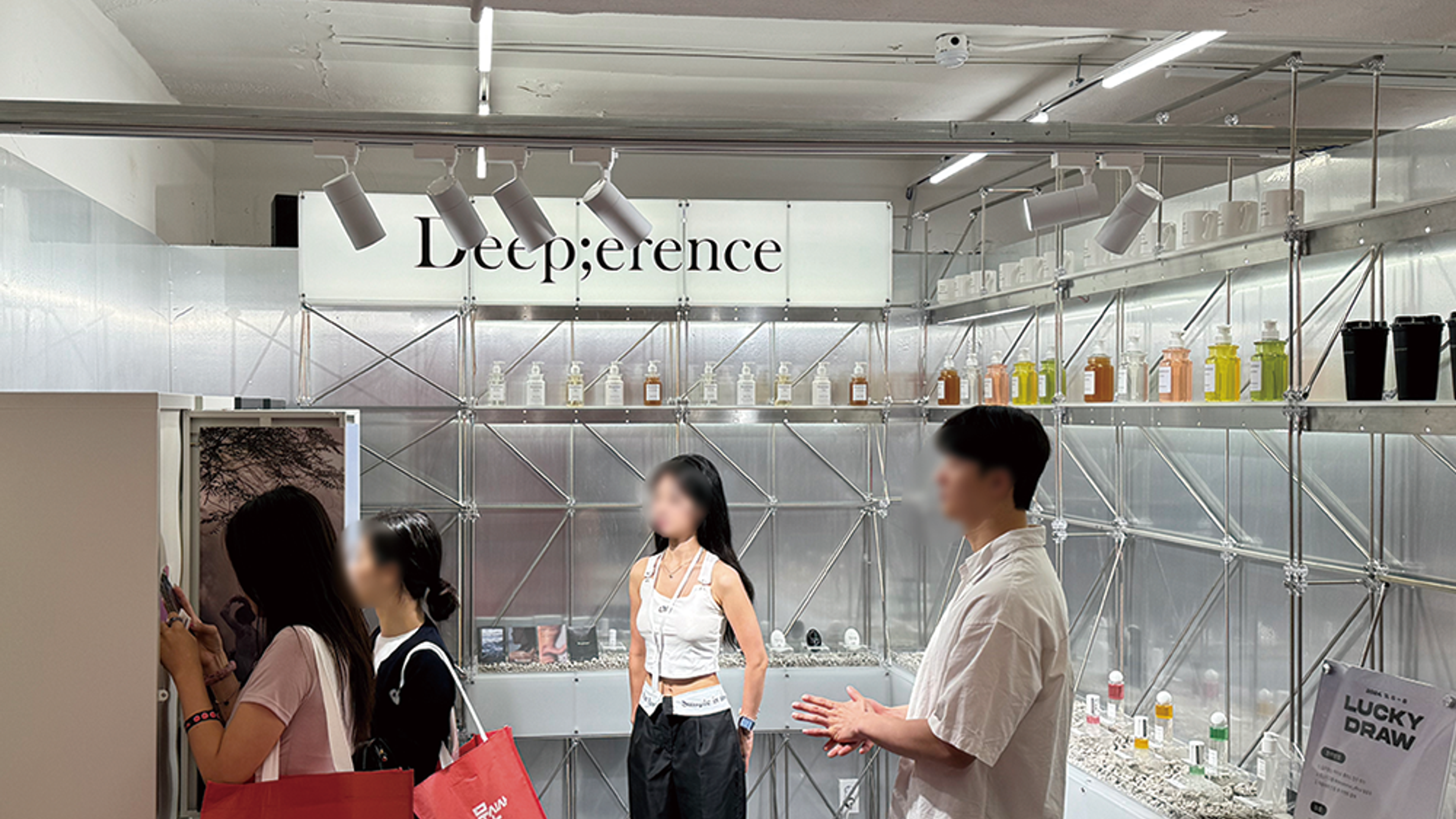무신사 뷰티페스타 딥퍼랑스 (Deep;erence) 부스 운영