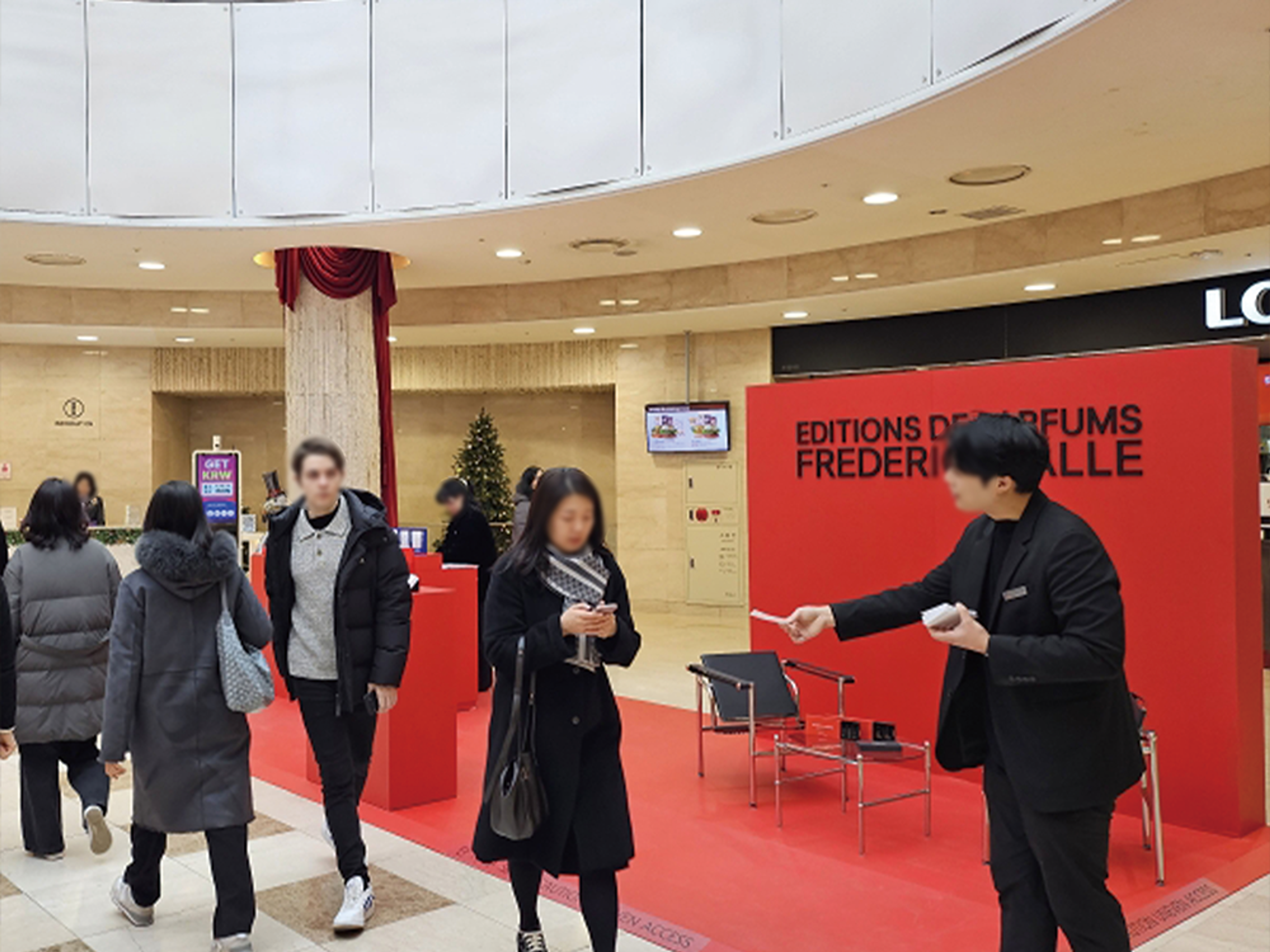 롯데 본점 프레데릭말(FREDERIC MALLE) 팝업스토어 운영