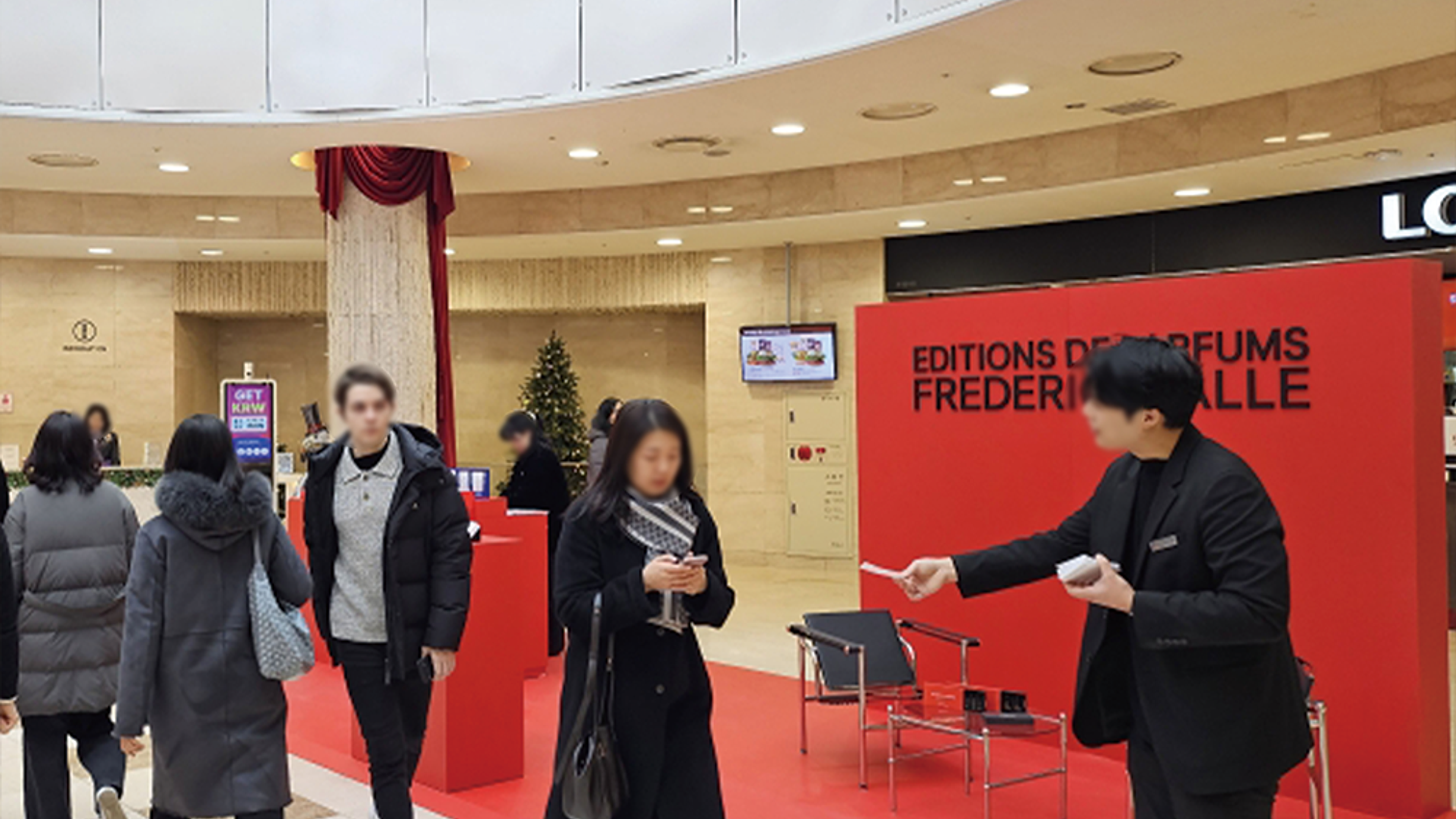 롯데 본점 프레데릭말(FREDERIC MALLE) 팝업스토어 운영