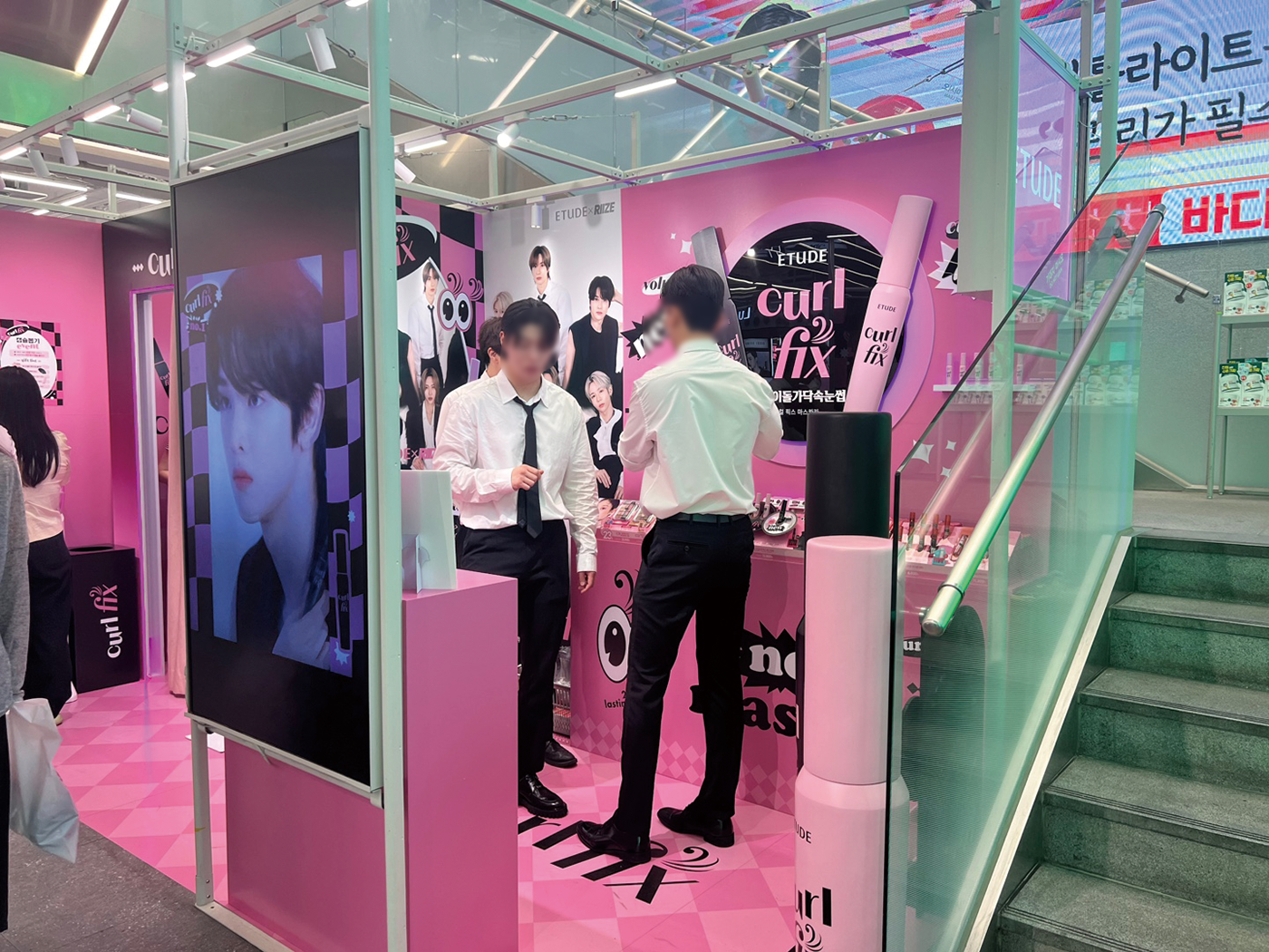 강남 올리브영 에뛰드 (ETUDE) 팝업스토어 운영 현장 사진 3
