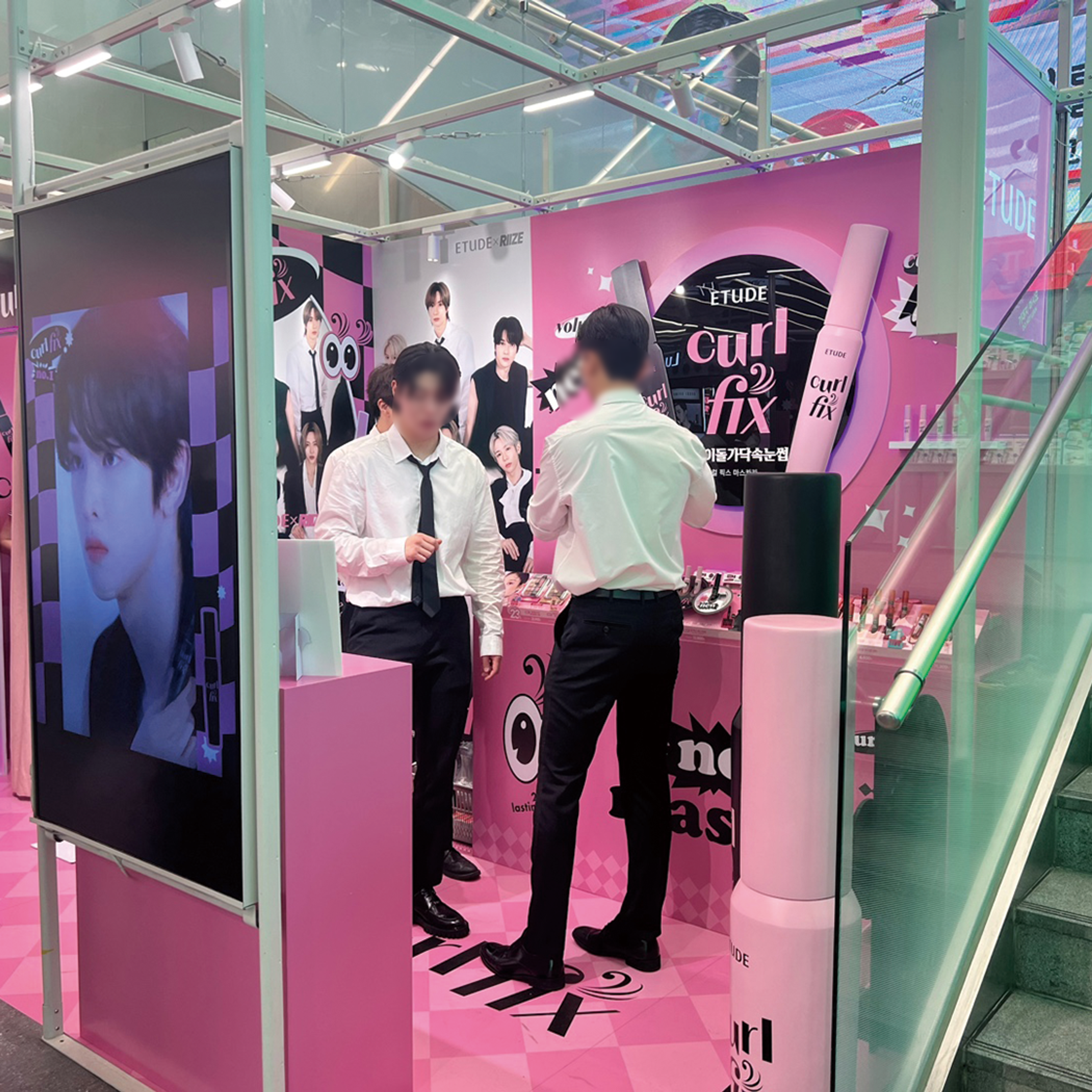 강남 올리브영 에뛰드 (ETUDE) 팝업스토어 운영 현장 사진 3