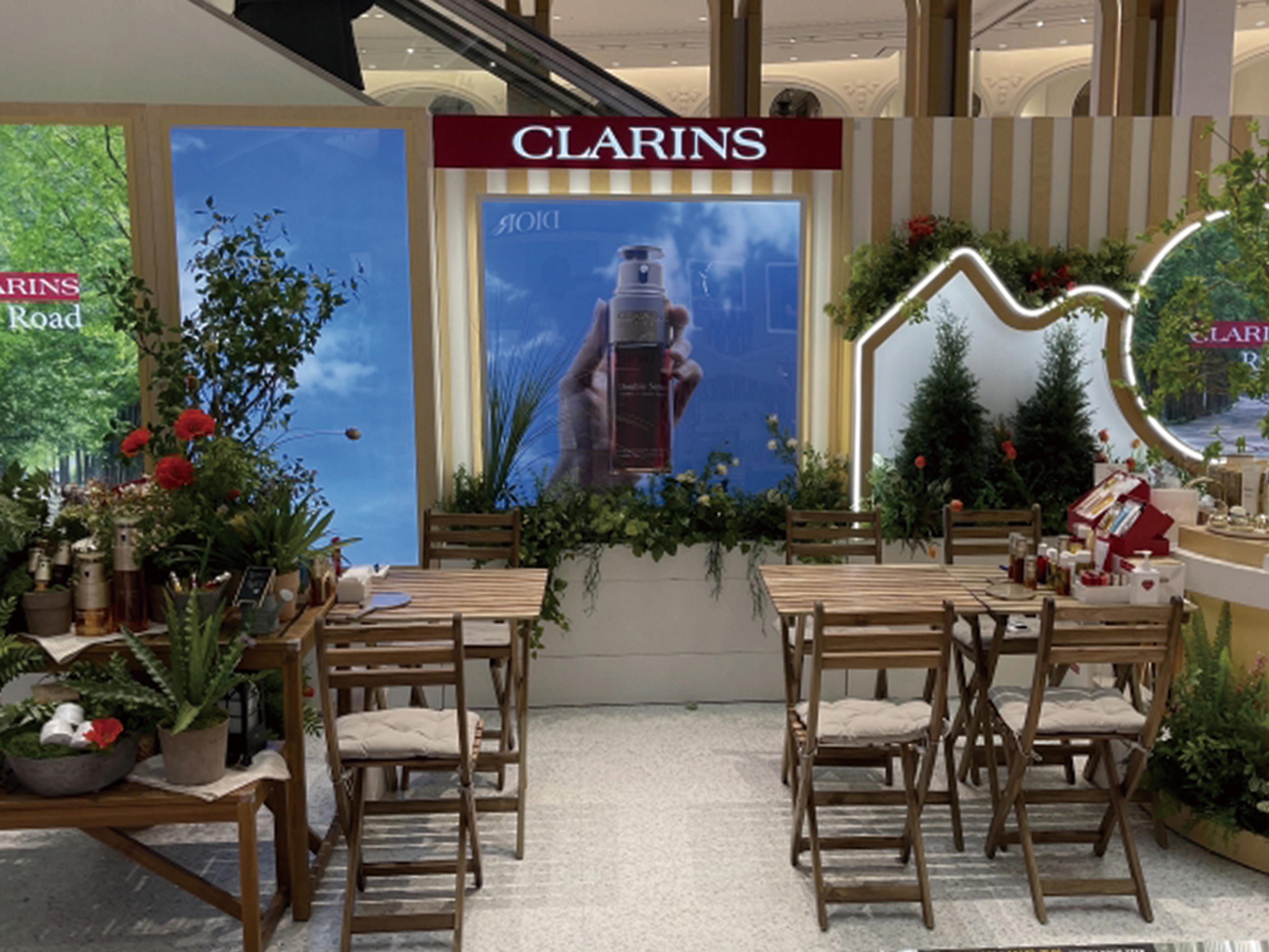 신세계 강남점 클라랑스(CLARINS) 팝업스토어 운영