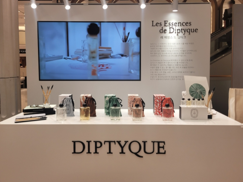 신세계 강남 딥디크(Diptyque)팝업스토어 운영 현장 사진 1