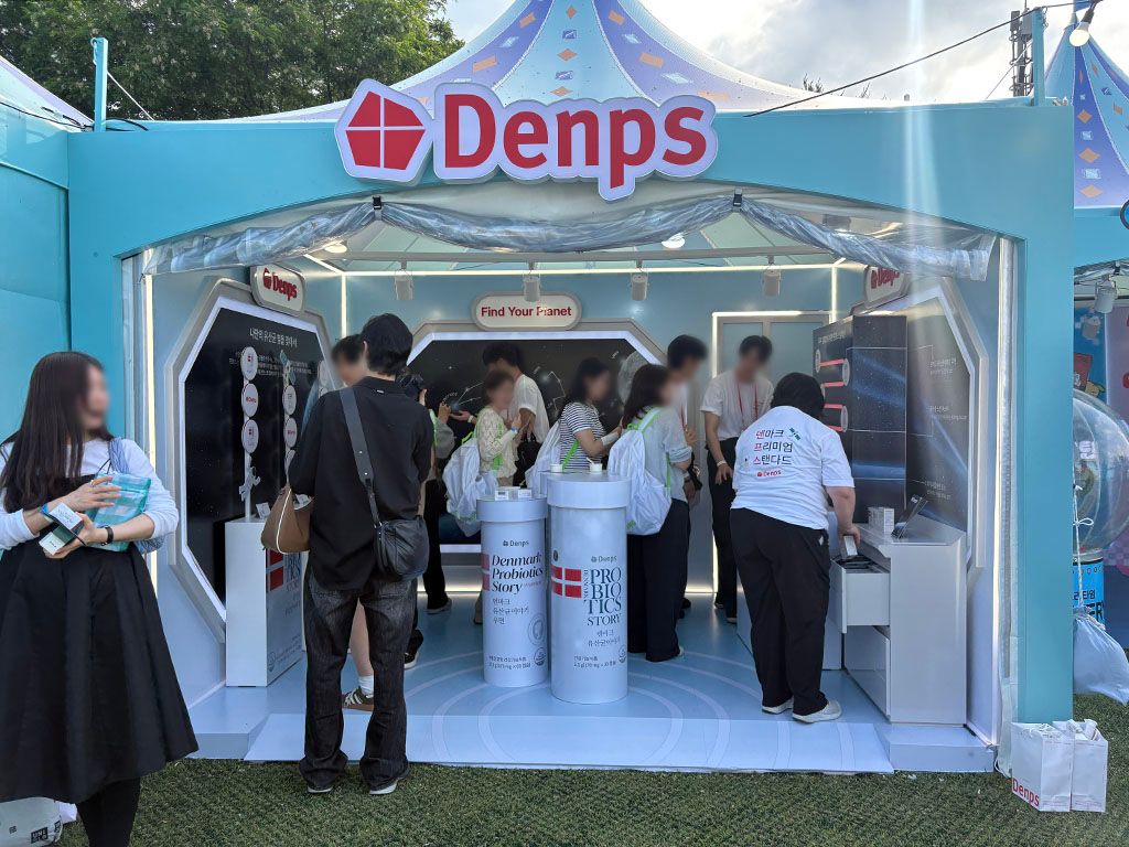 2025 올리브영 페스타 덴프스(Denps) 부스 디자인 & 운영 현장 사진 6