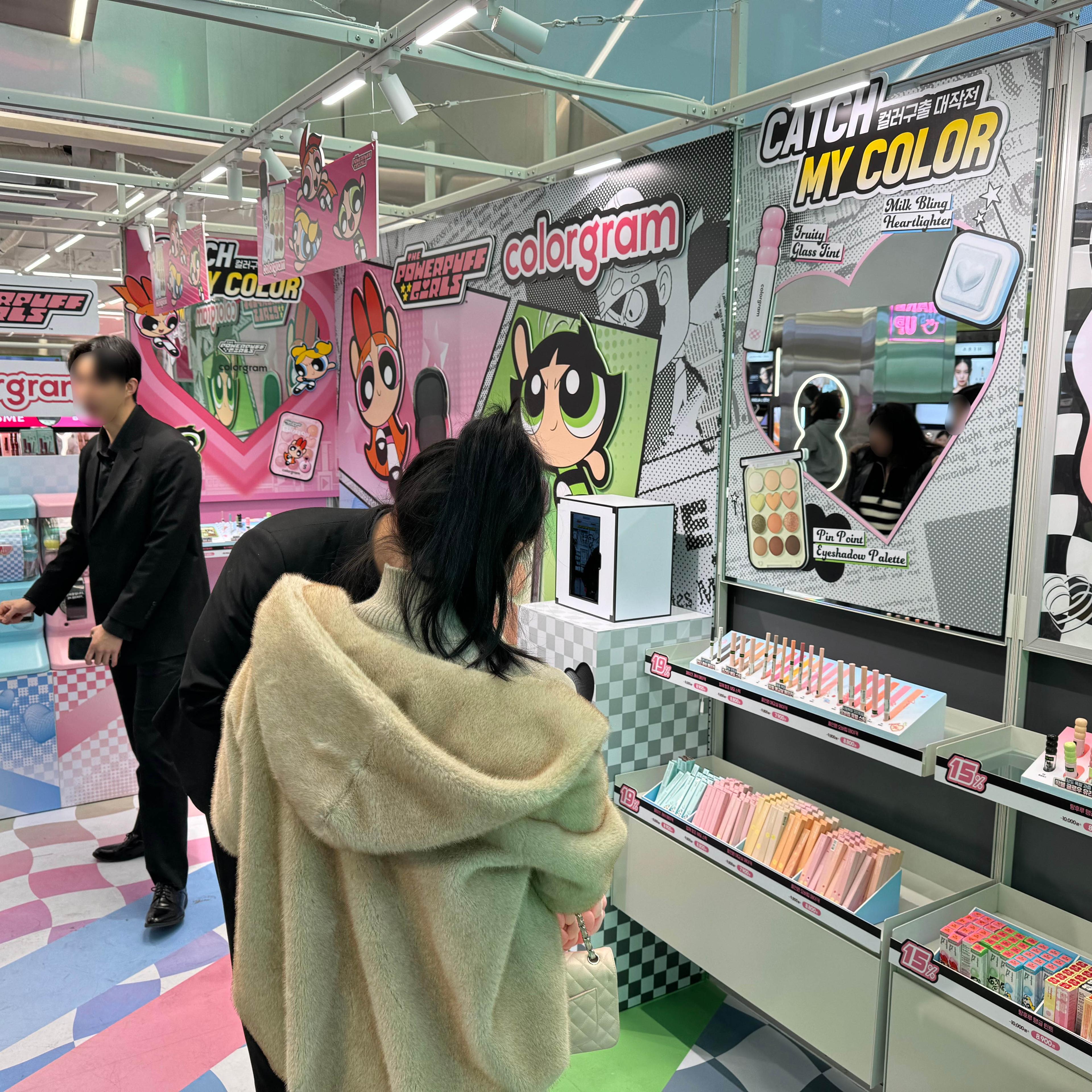 강남 올리브영 컬러그램 (colorgram) ‘컬러구출 대작전’ 팝업스토어 운영 현장 사진 4