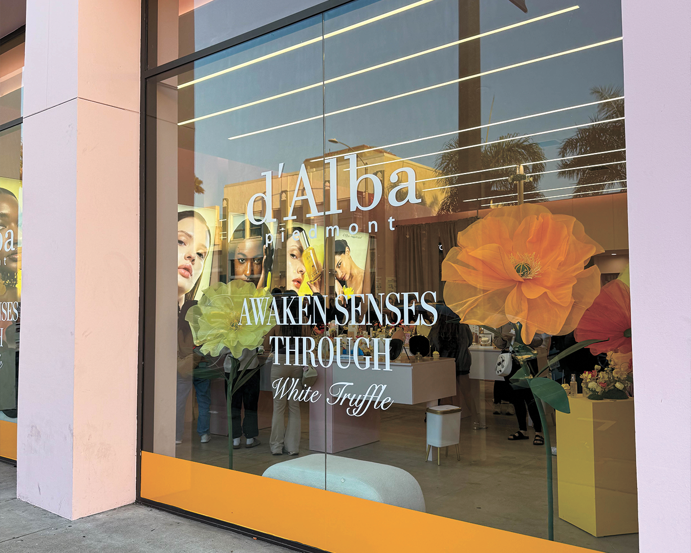 LA 달바(d'Alba) 하파크리스틴 팝업스토어 현장 사진 6