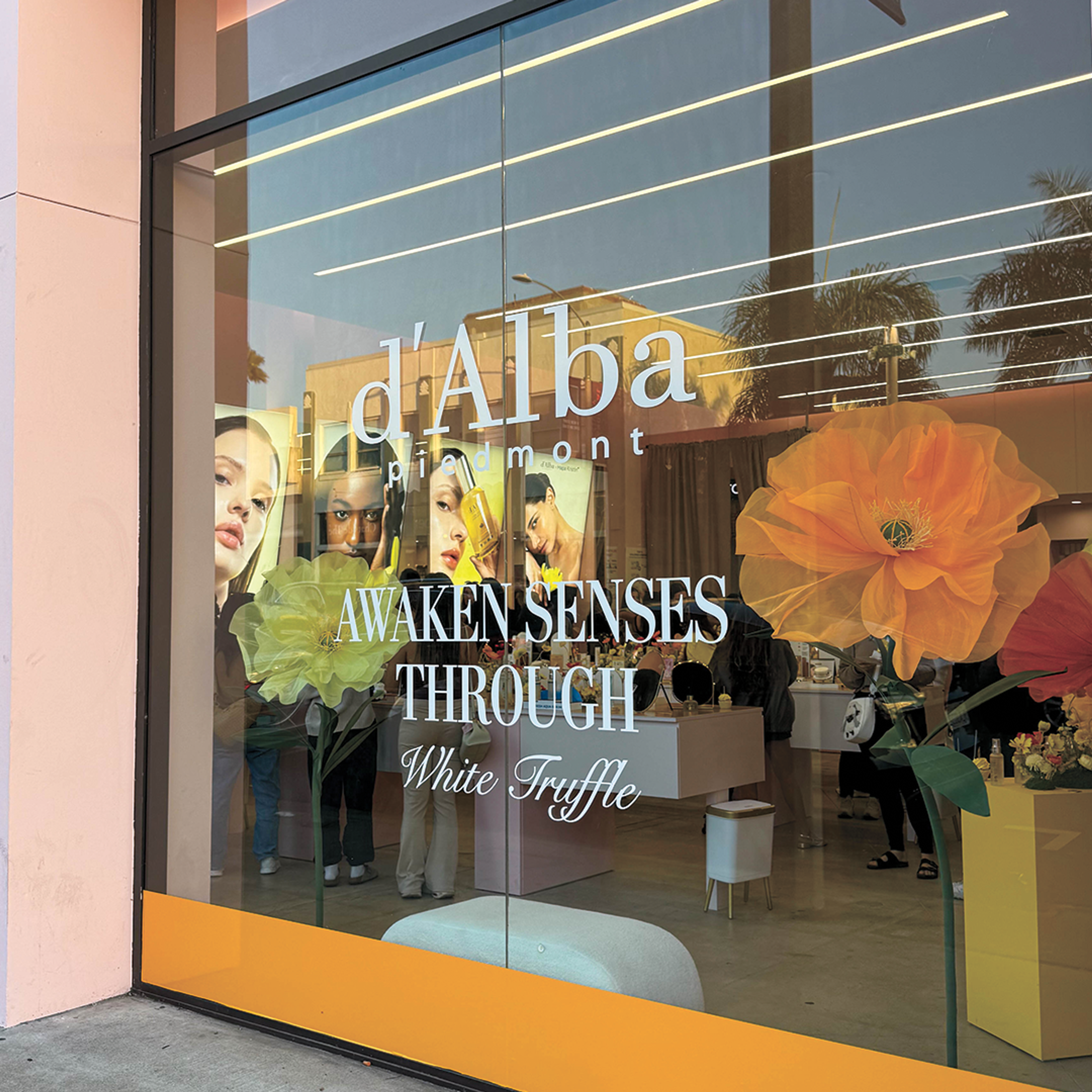 LA 달바(d'Alba) 하파크리스틴 팝업스토어 현장 사진 6