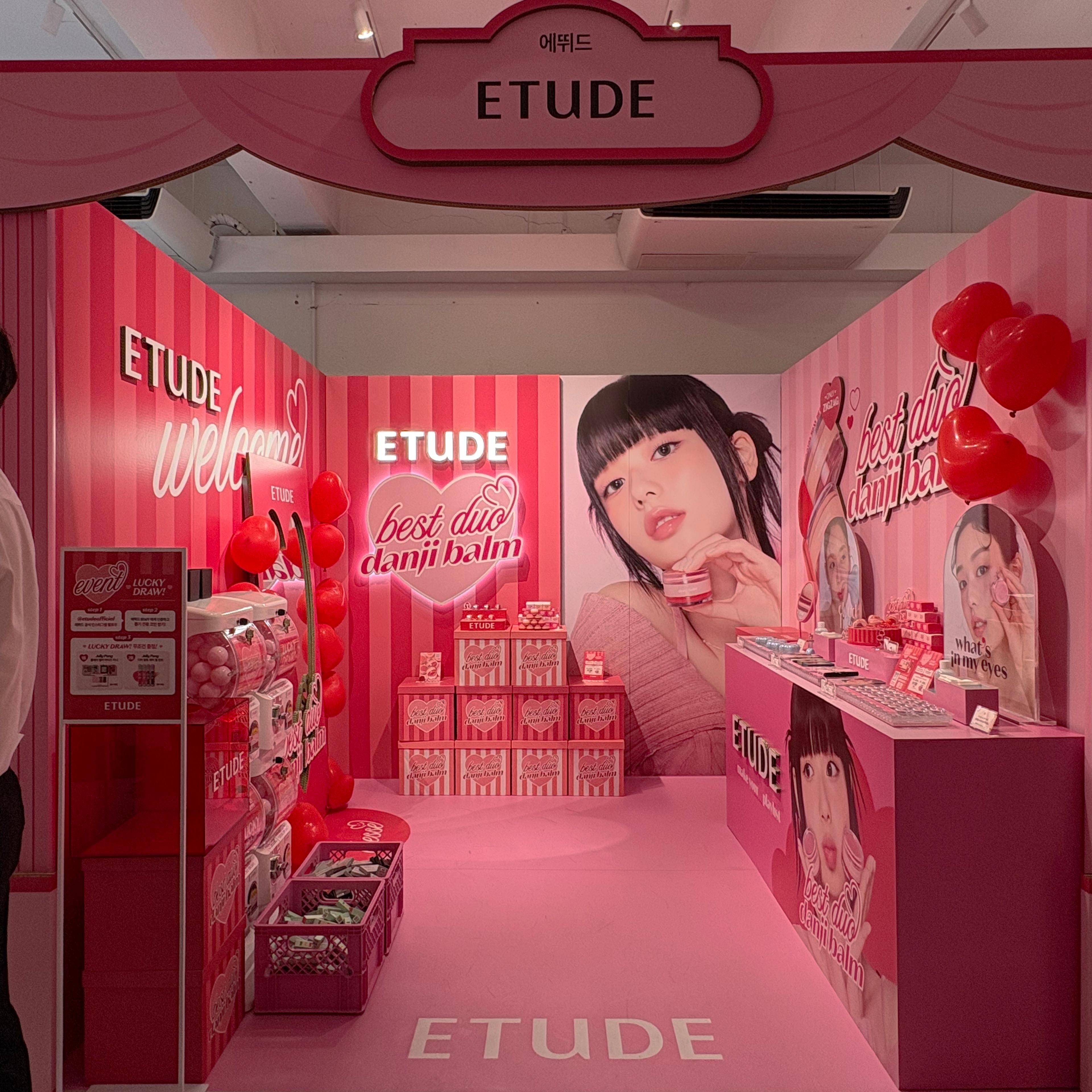 성수 '지그재그 뷰티 페스타' 에뛰드(ETUDE) 팝업스토어 운영 현장 사진 1