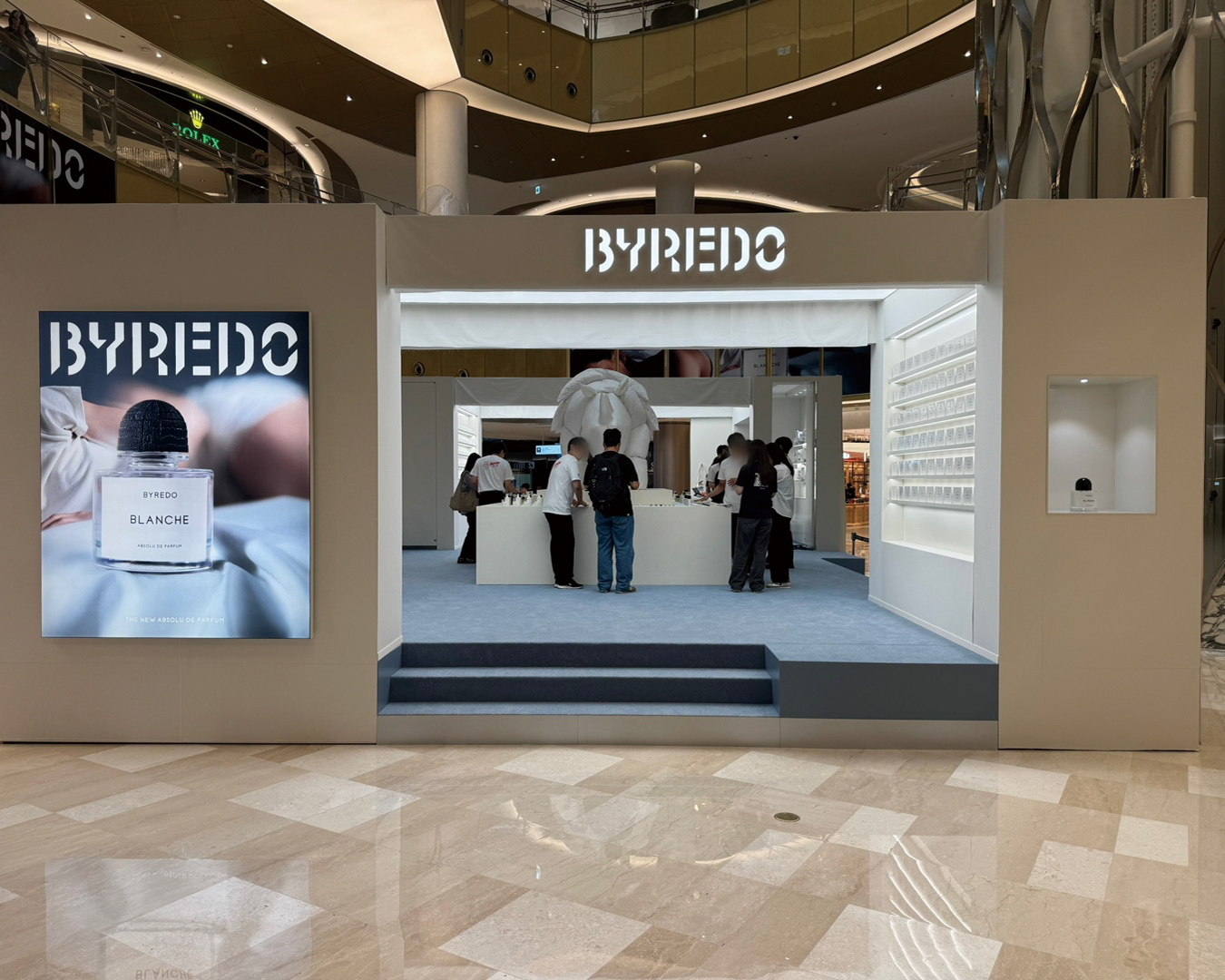 잠실 롯데타워몰 바이레도(BYREDO) 블랑쉬 팝업스토어 운영 현장 사진 6