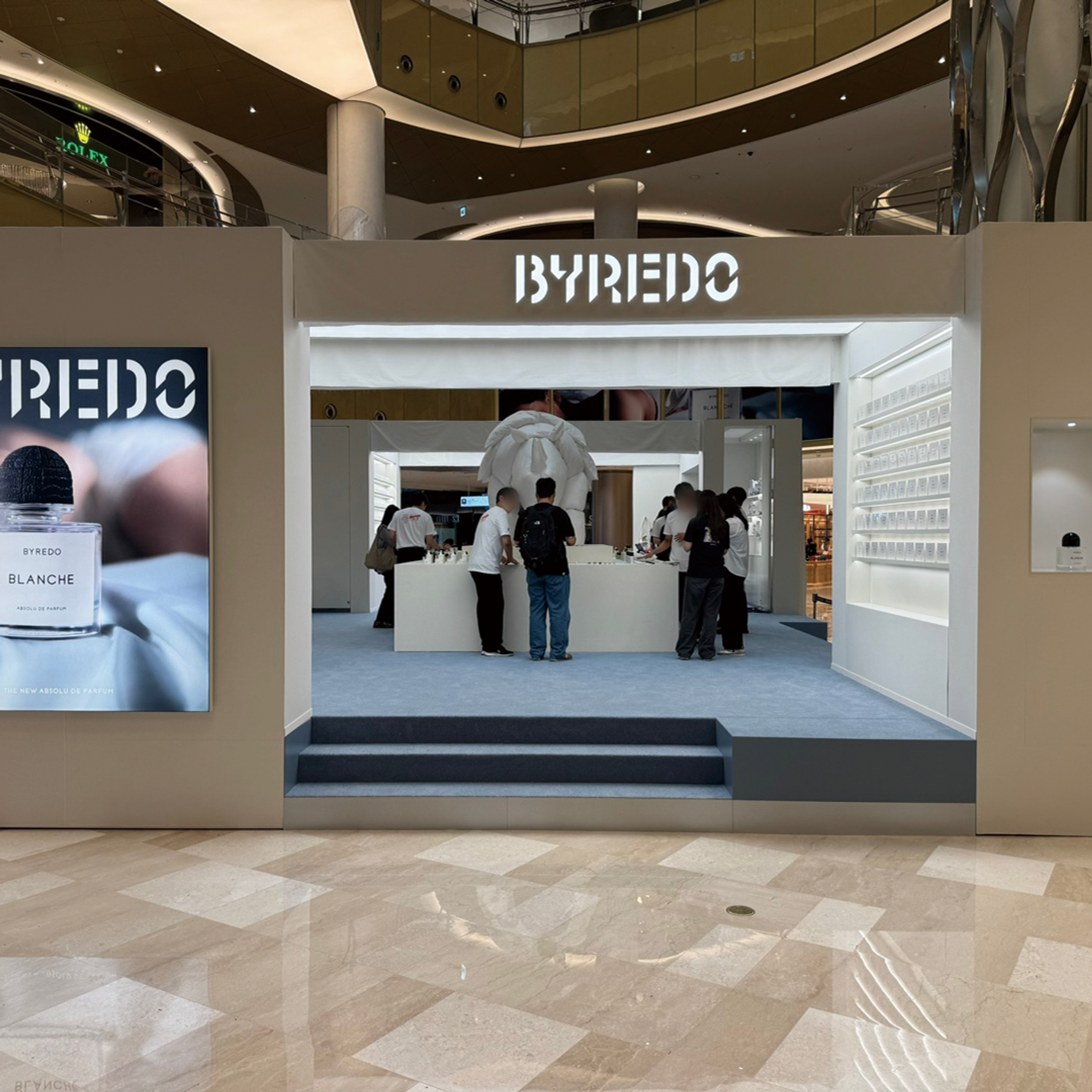 잠실 롯데타워몰 바이레도(BYREDO) 블랑쉬 팝업스토어 운영 현장 사진 6