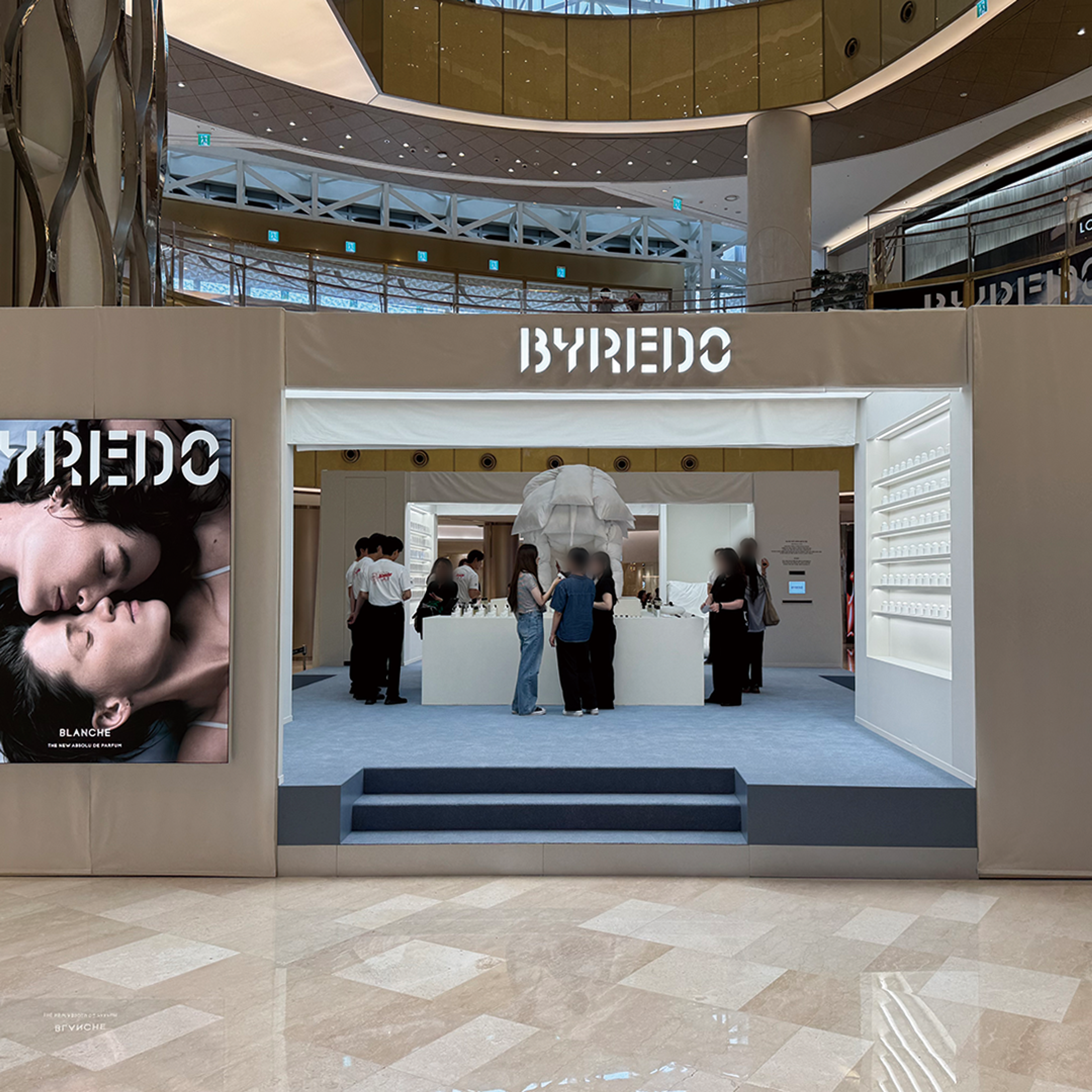 잠실 롯데타워몰 바이레도(BYREDO) 블랑쉬 팝업스토어 운영 현장 사진 2