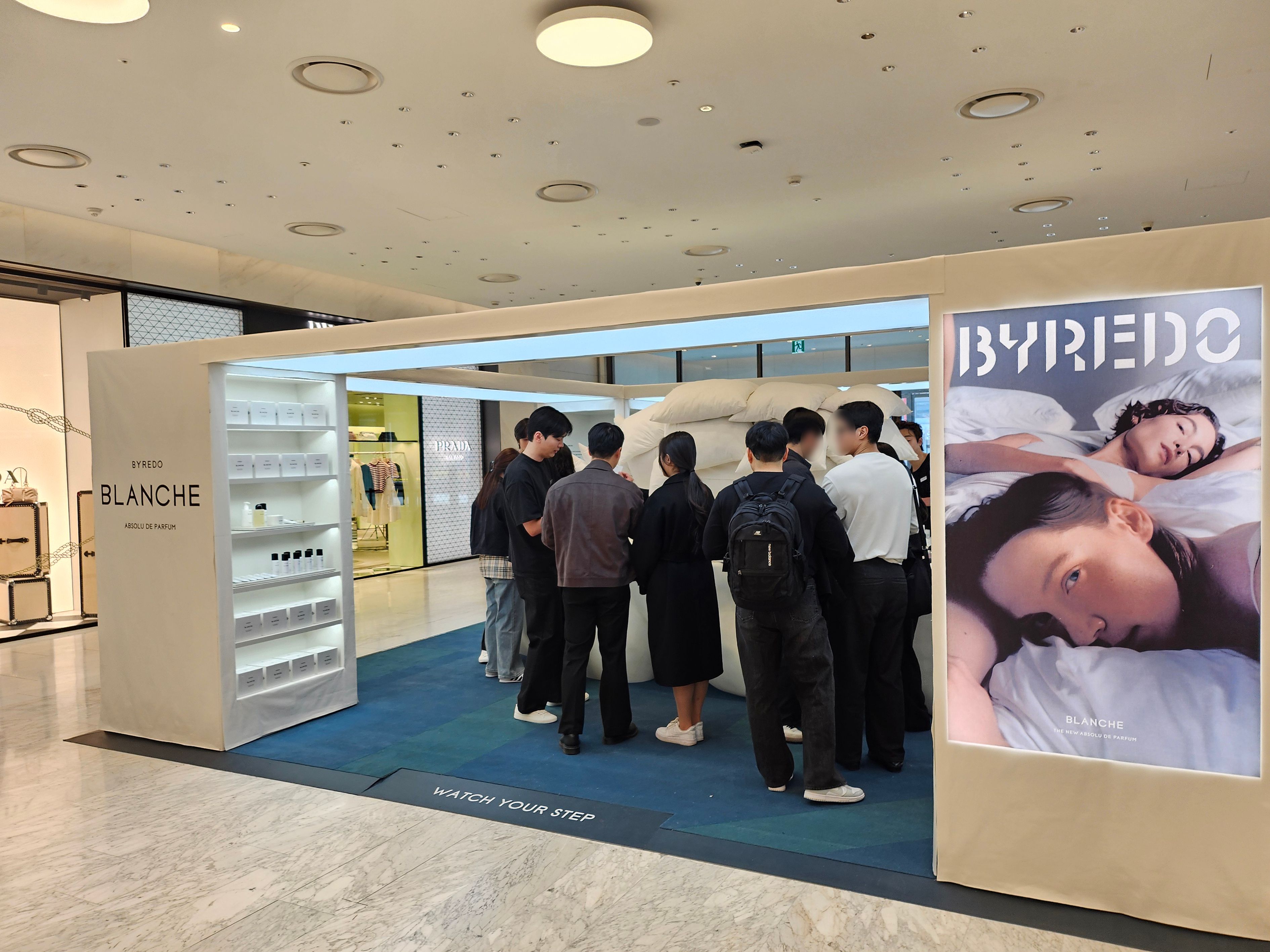 더현대 서울 바이레도(BYREDO) 팝업스토어 운영 현장 사진 5
