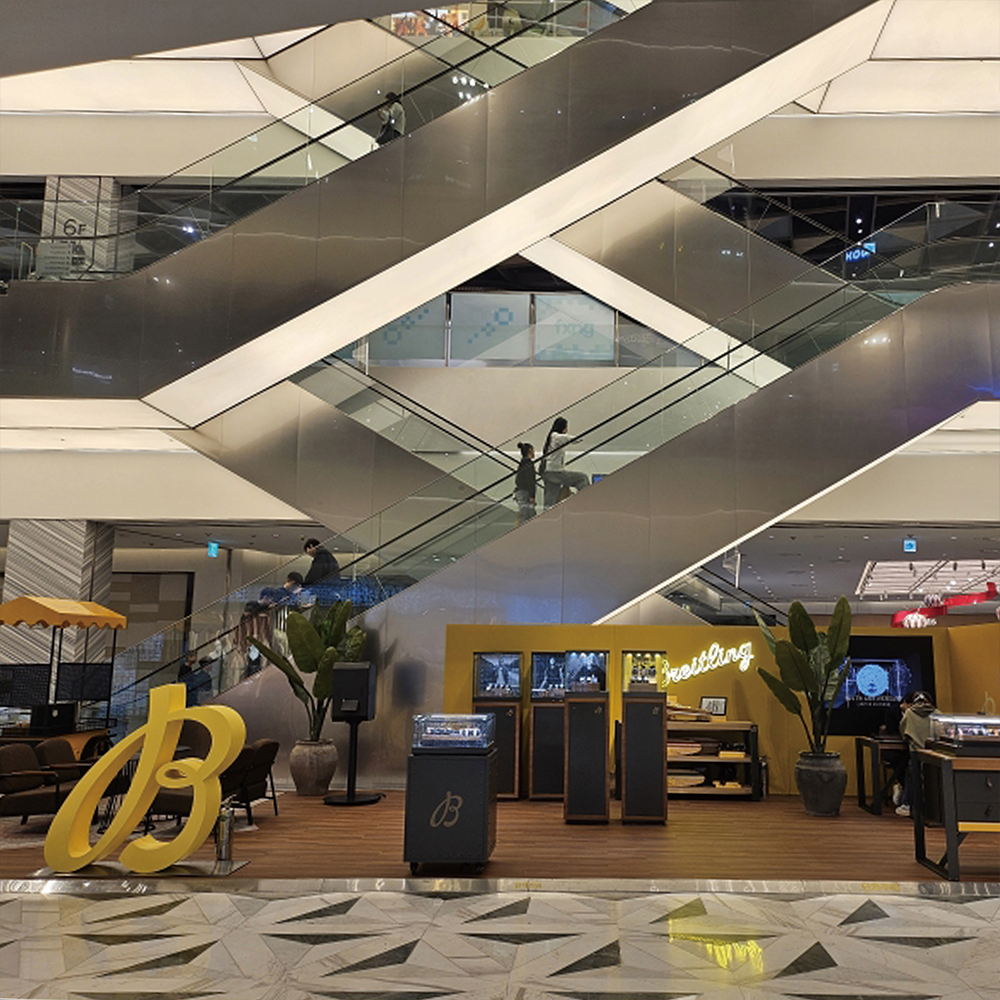 신세계 대구 브라이틀링(BREITLING) 팝업스토어 운영