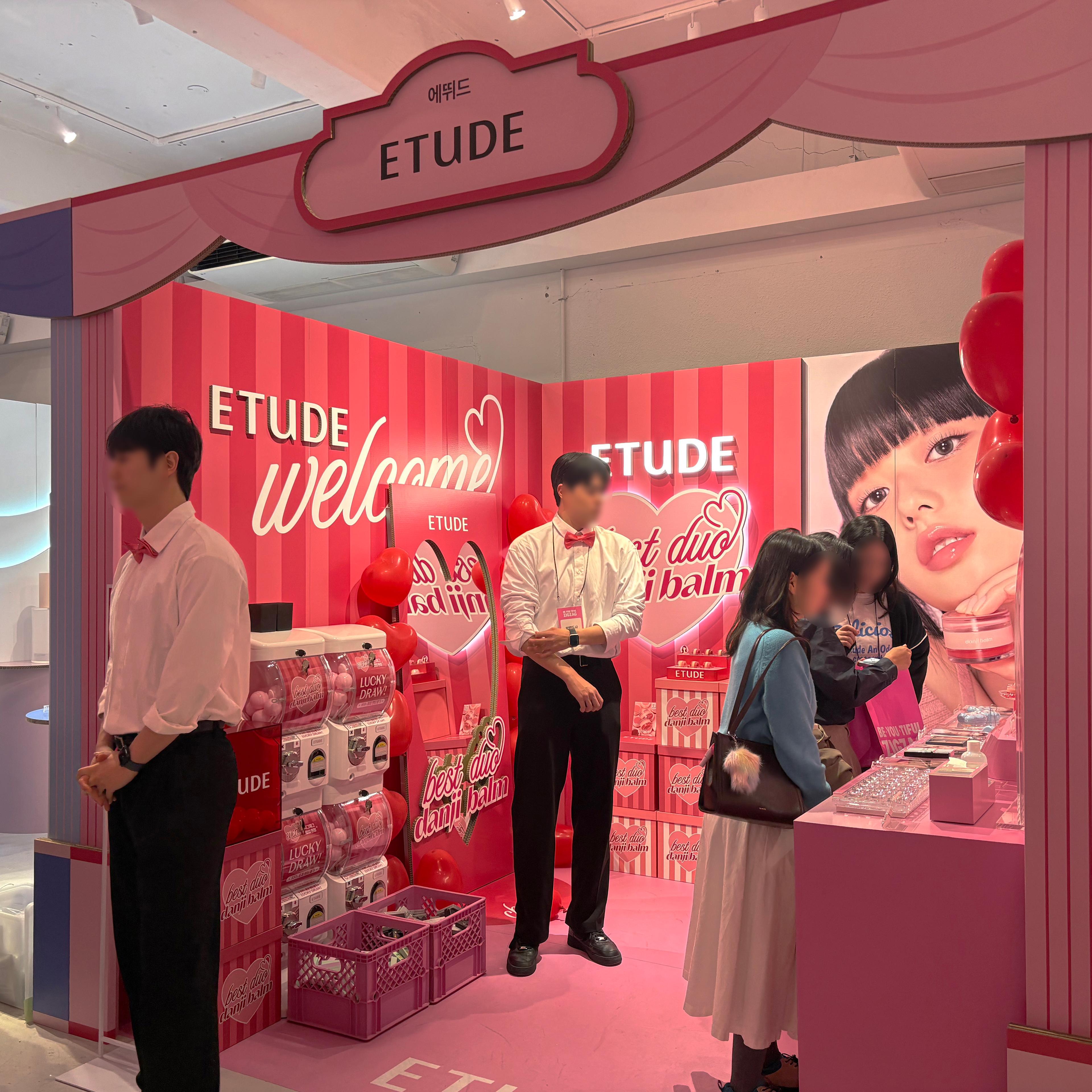 성수 '지그재그 뷰티 페스타' 에뛰드(ETUDE) 팝업스토어 운영 현장 사진 2