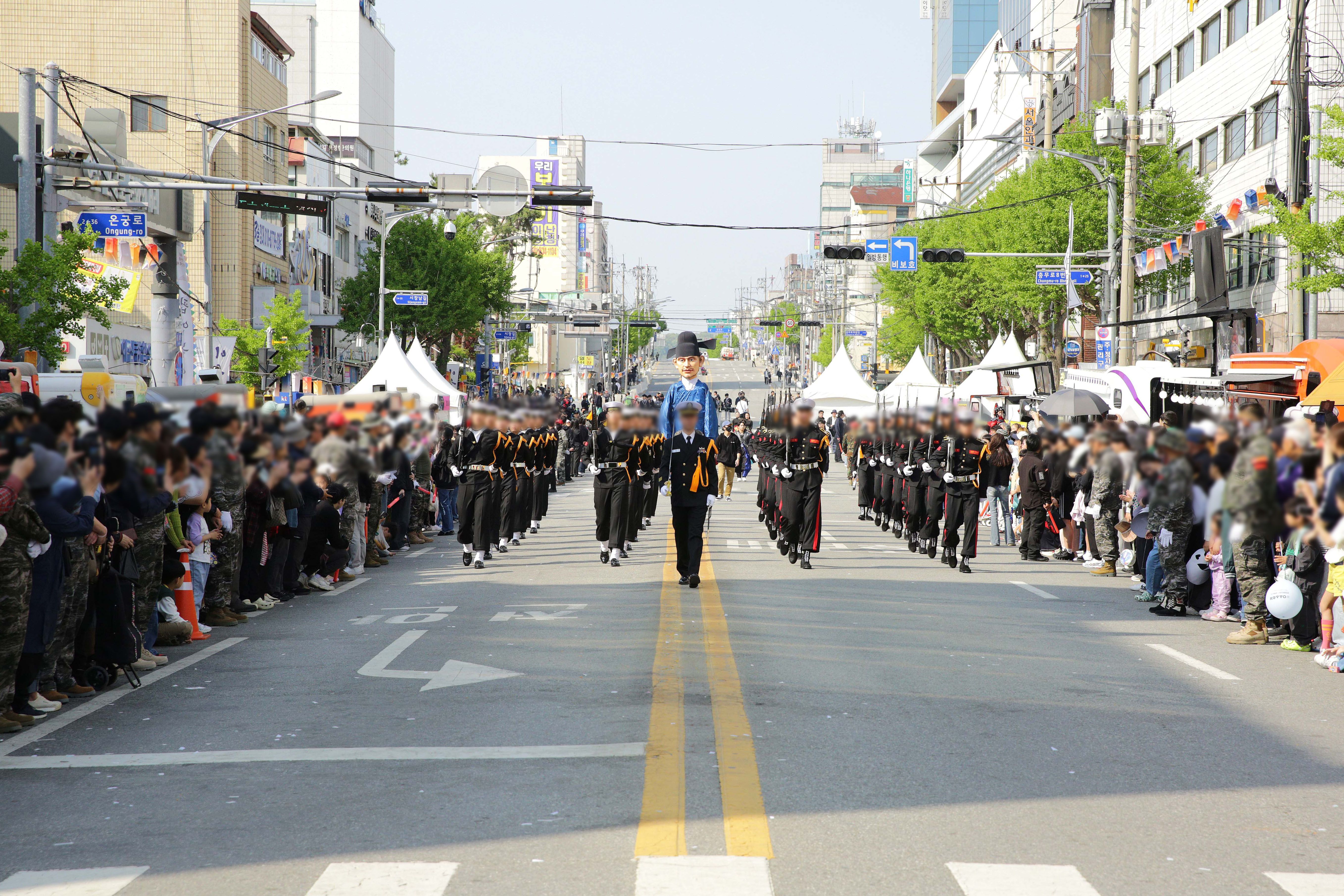 아산 선웅 이순신축제 '이순신 장군 무과급제행렬' 운영 현장 사진 8