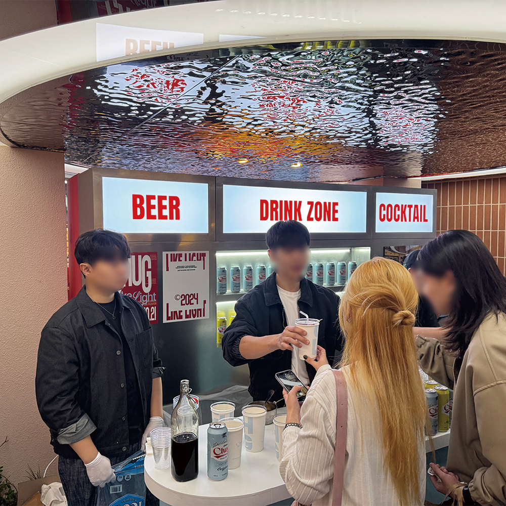 성수 척맥주(Chuck Beer) 팝업스토어 운영
