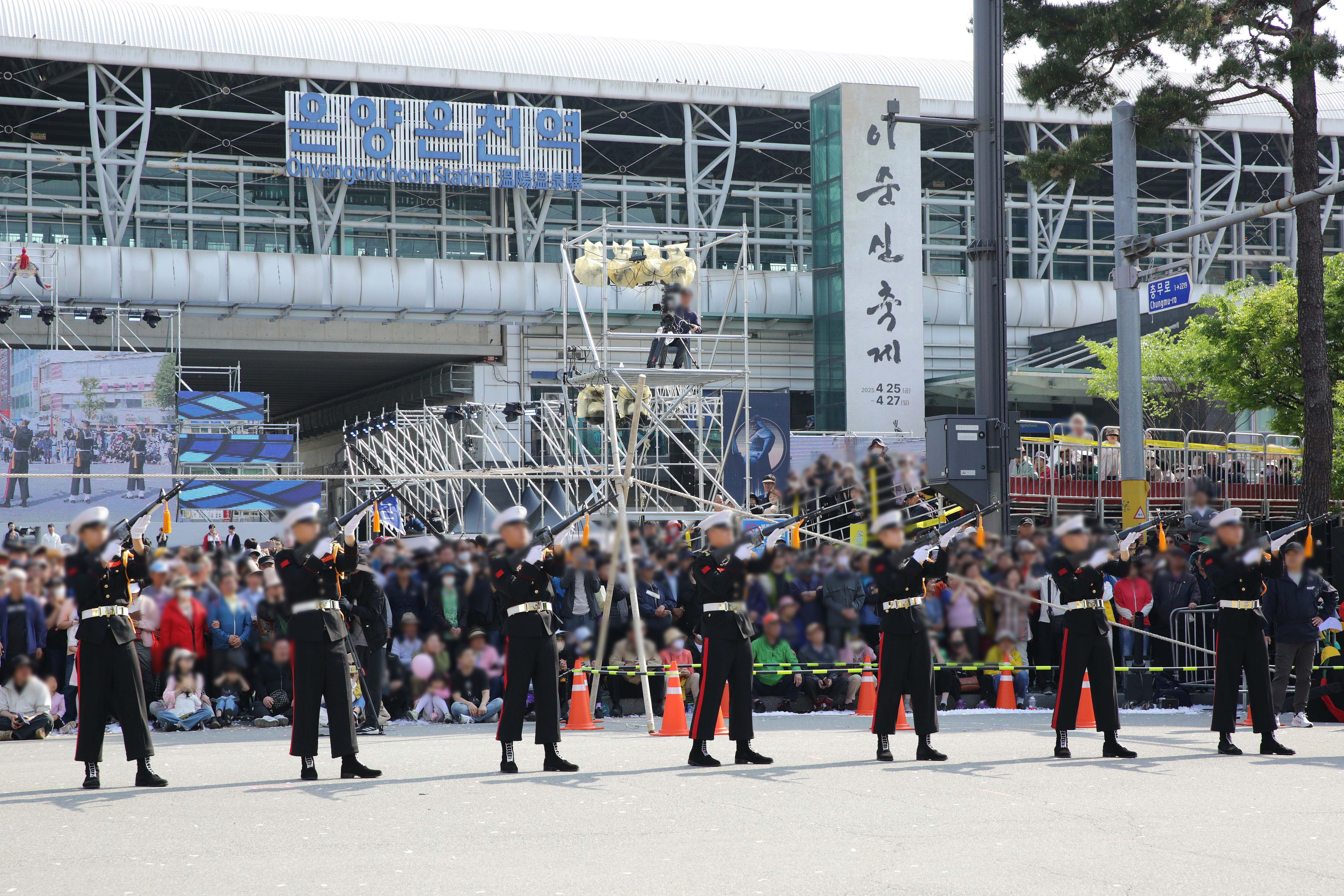 아산 선웅 이순신축제 '이순신 장군 무과급제행렬' 운영 현장 사진 7