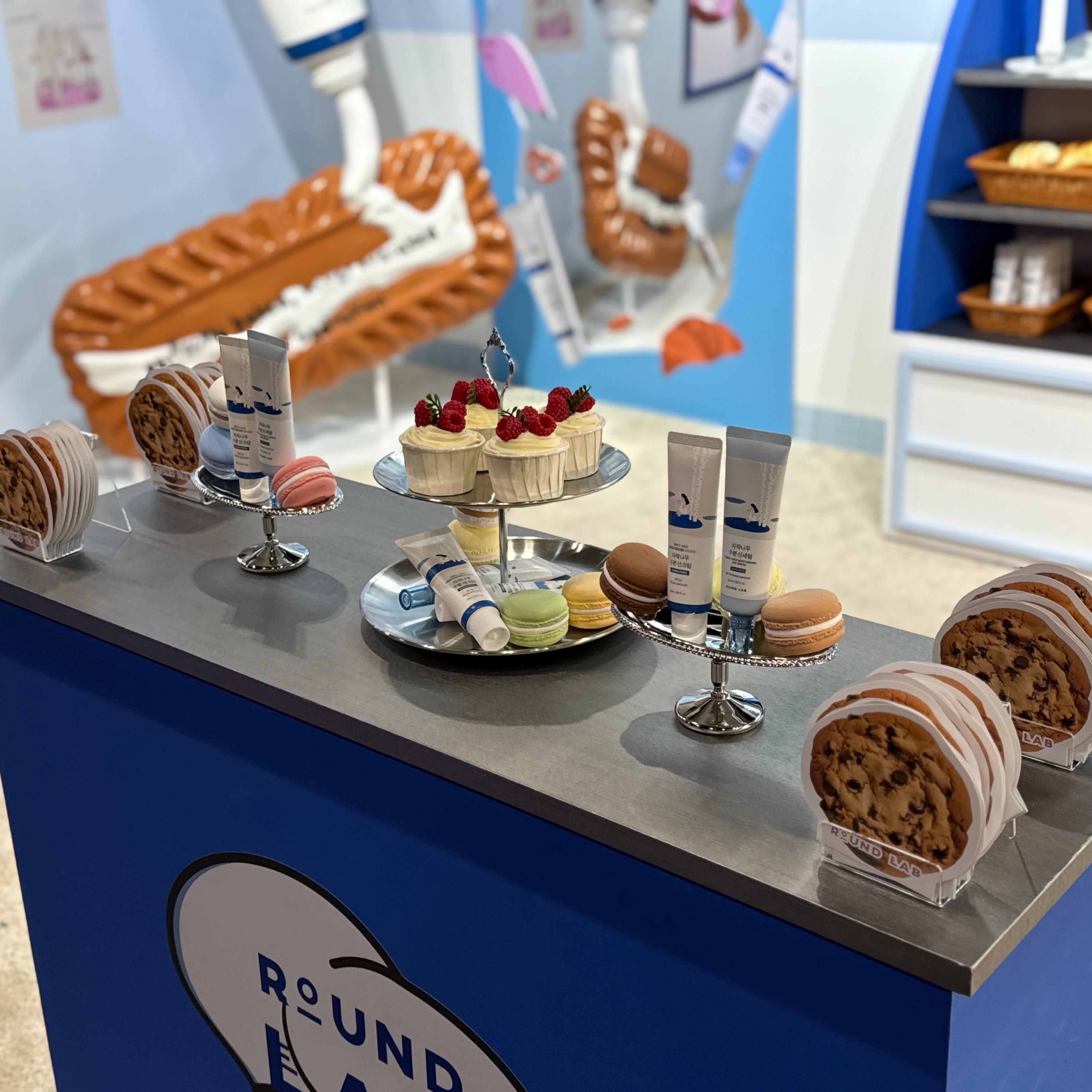 LA 올리브영 페스타 라운드랩(ROUND LAB) 부스 현장 사진 3
