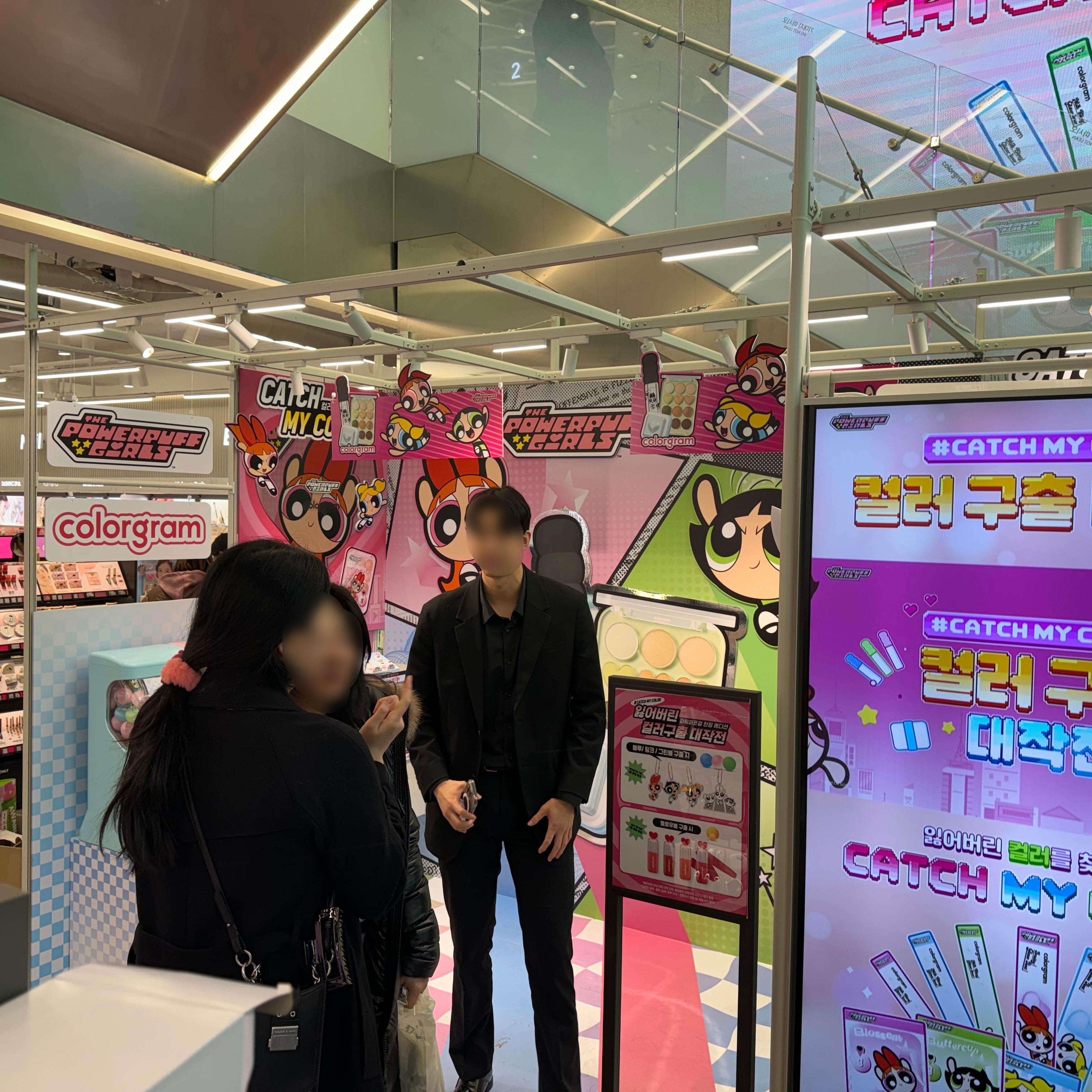 강남 올리브영 컬러그램 (colorgram) ‘컬러구출 대작전’ 팝업스토어 운영 현장 사진 3