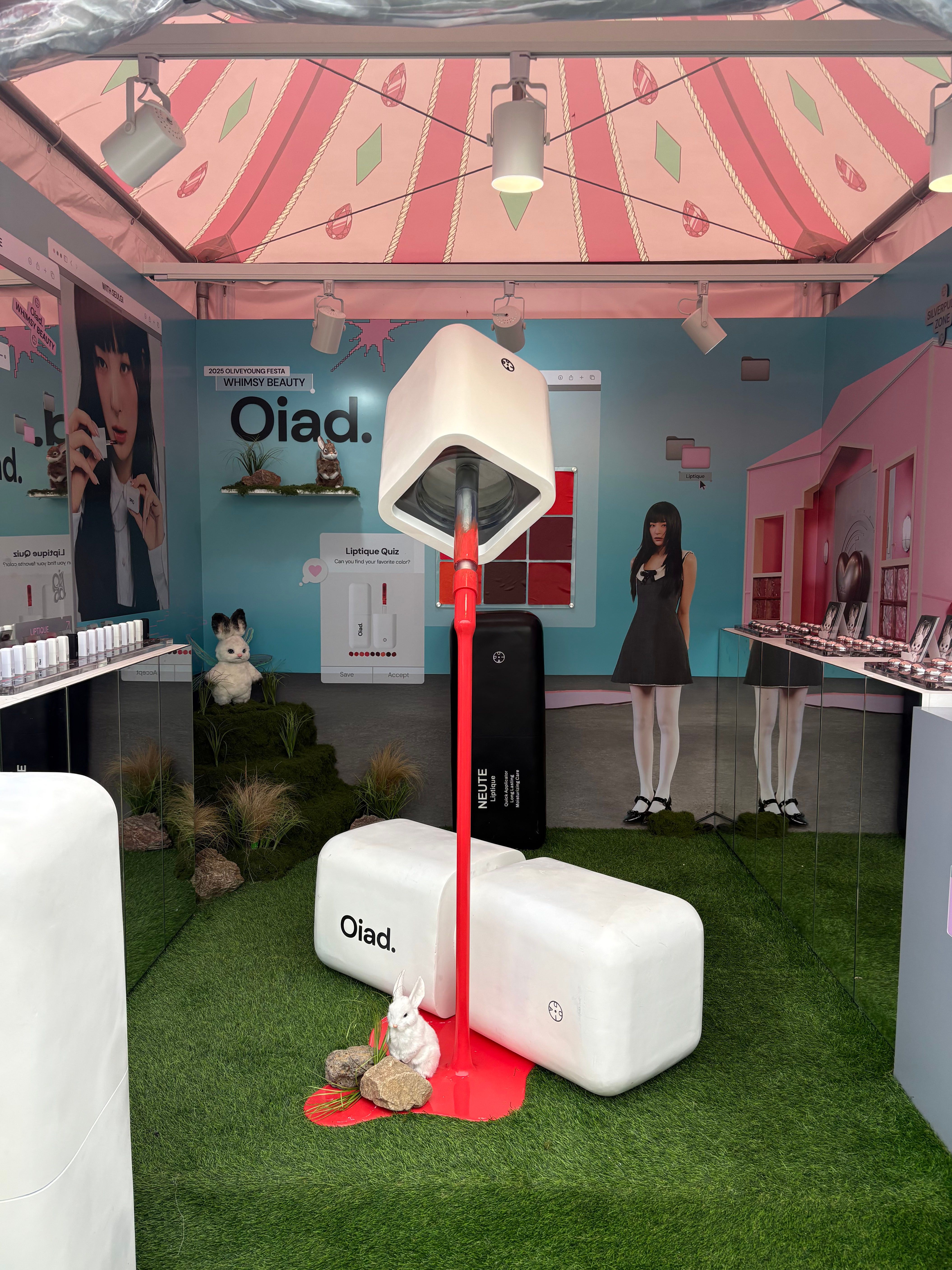 2025 올리브영 페스타 오아드(Oiad) 집기 디자인 & 운영 현장 사진 7