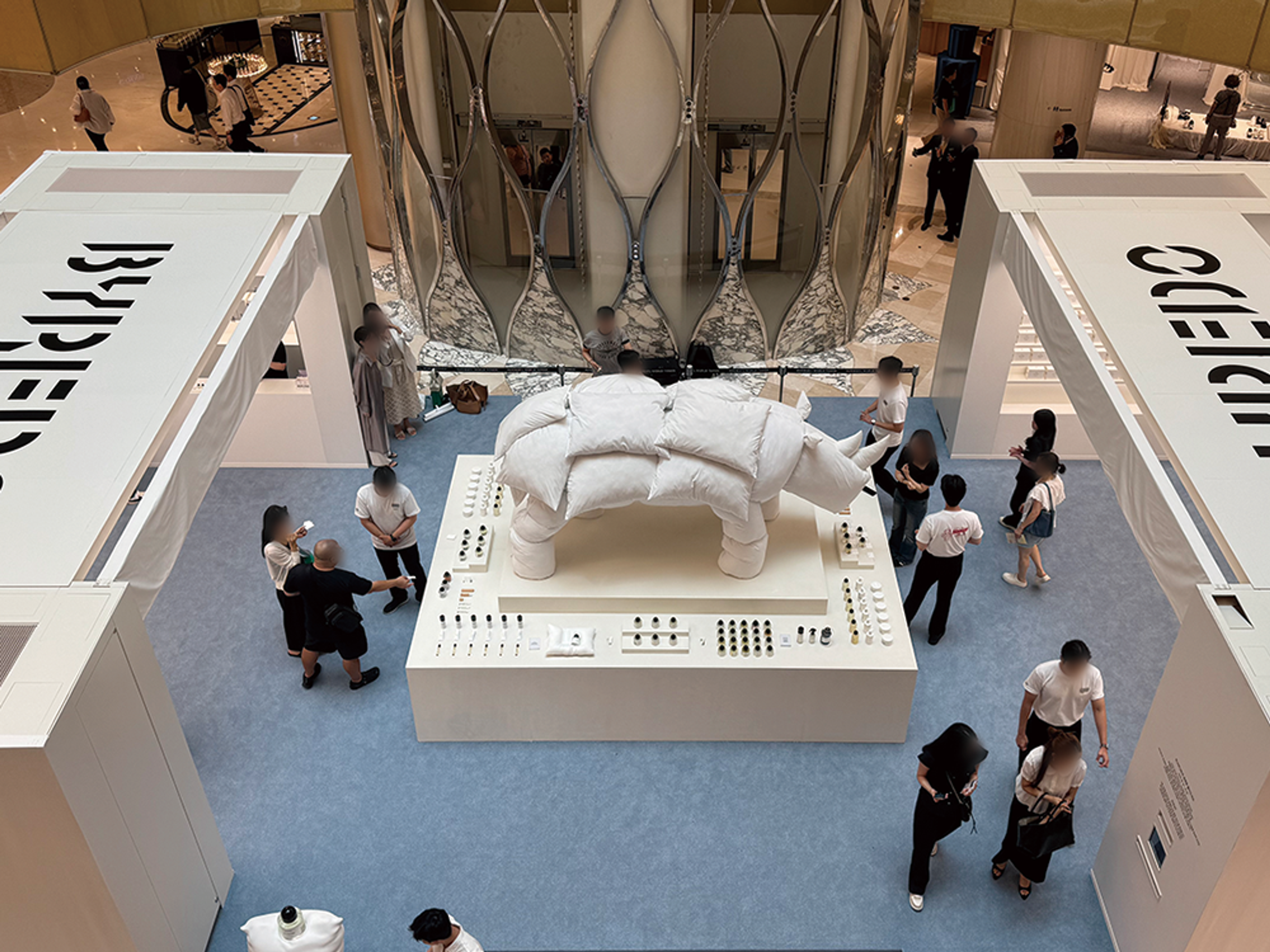 잠실 롯데타워몰 바이레도(BYREDO) 블랑쉬 팝업스토어 운영