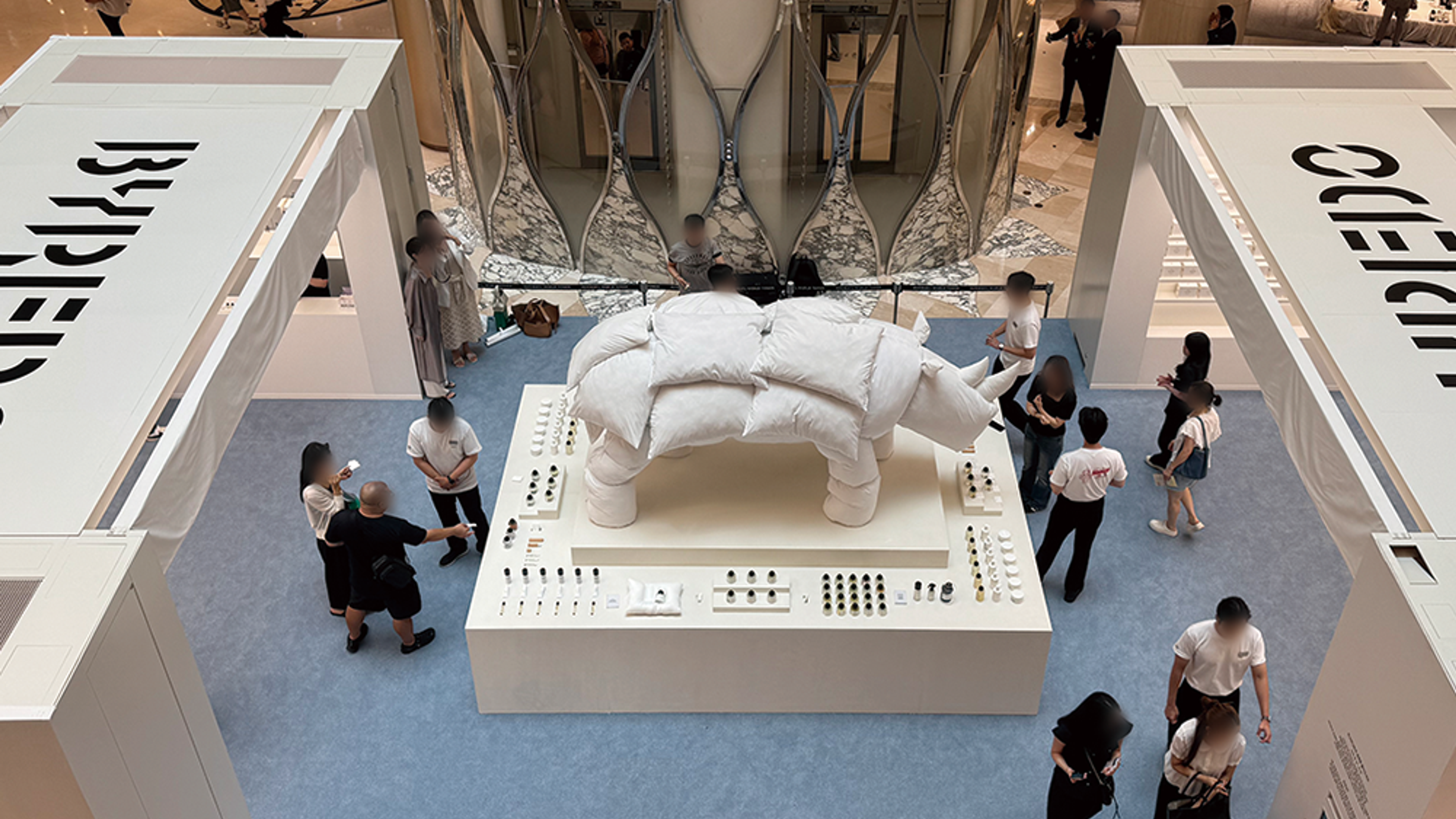 잠실 롯데타워몰 바이레도(BYREDO) 블랑쉬 팝업스토어 운영