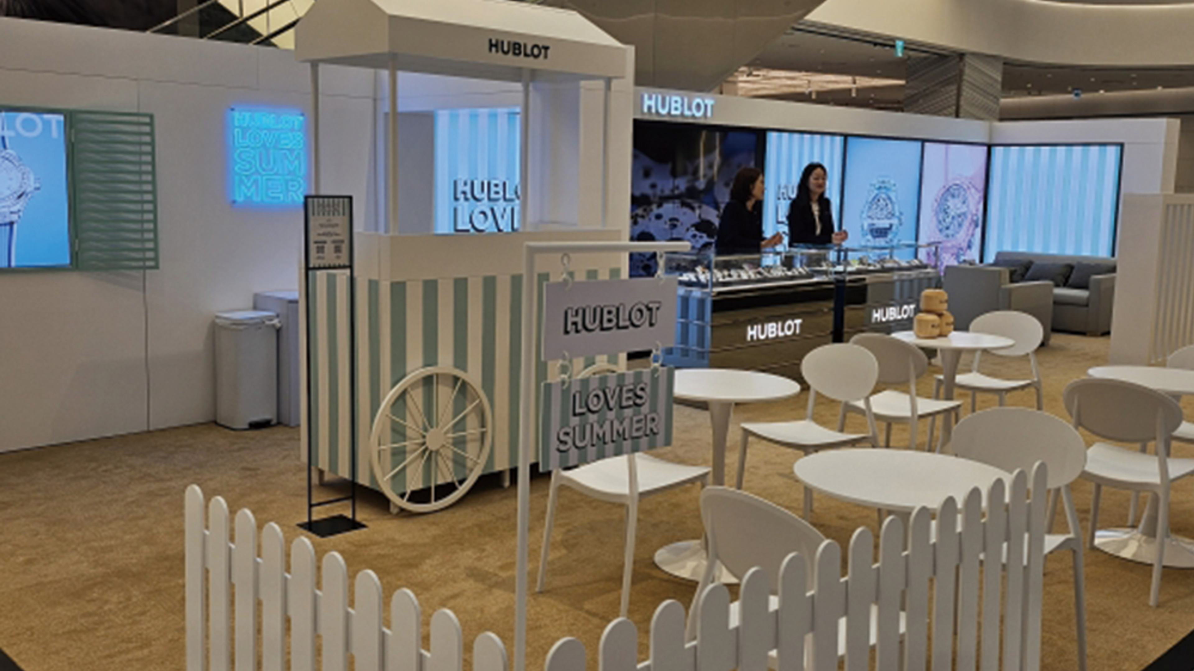위블로(HUBLOT) 대구 신세계 백화점 팝업스토어 운영