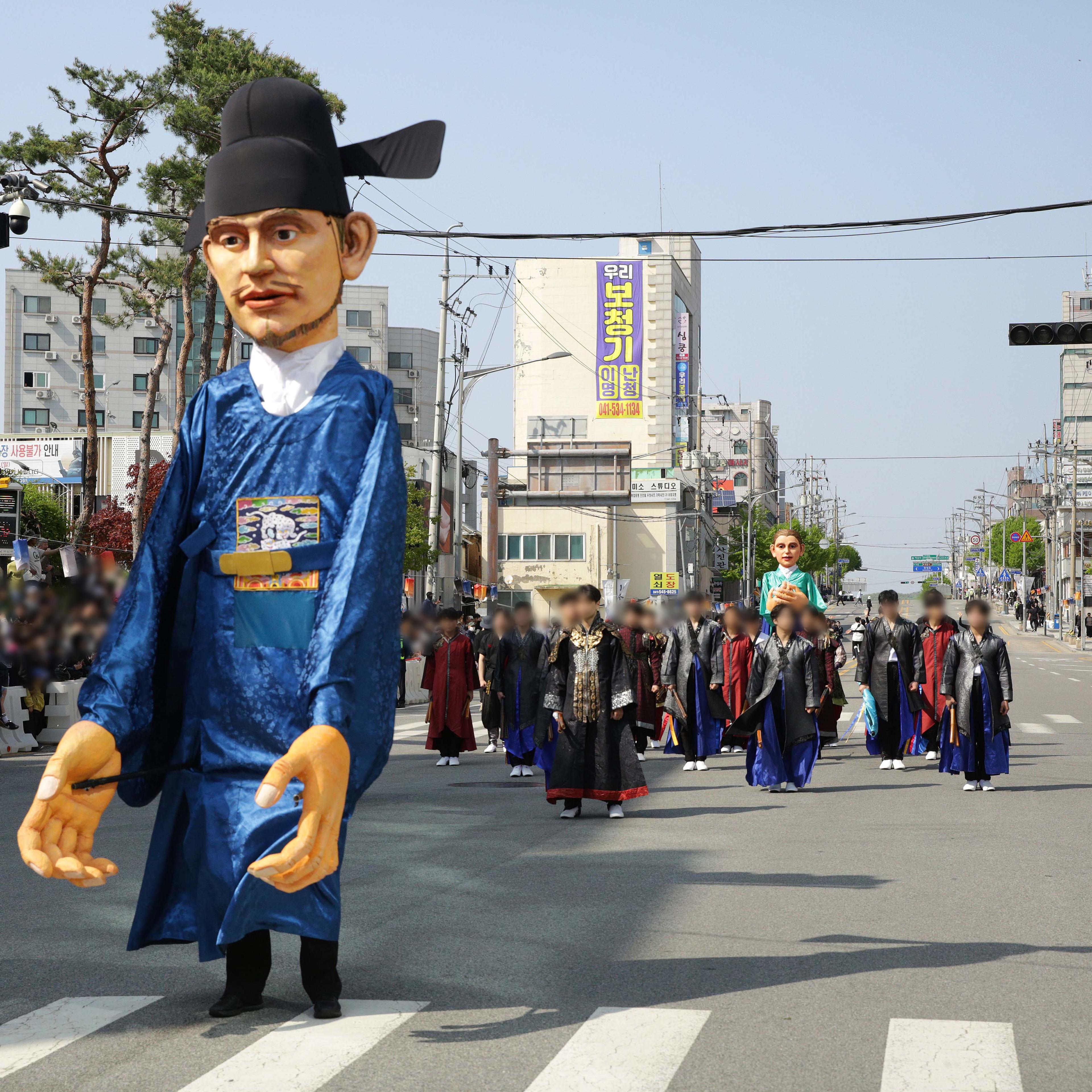 아산 선웅 이순신축제 '이순신 장군 무과급제행렬' 운영 현장 사진 14