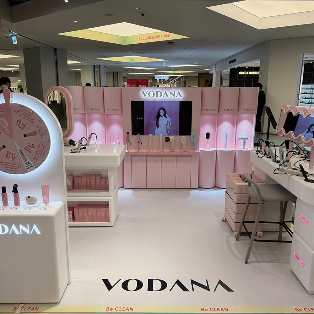 목동 현대백화점 보다나(VODANA) 비클린 팝업스토어 운영