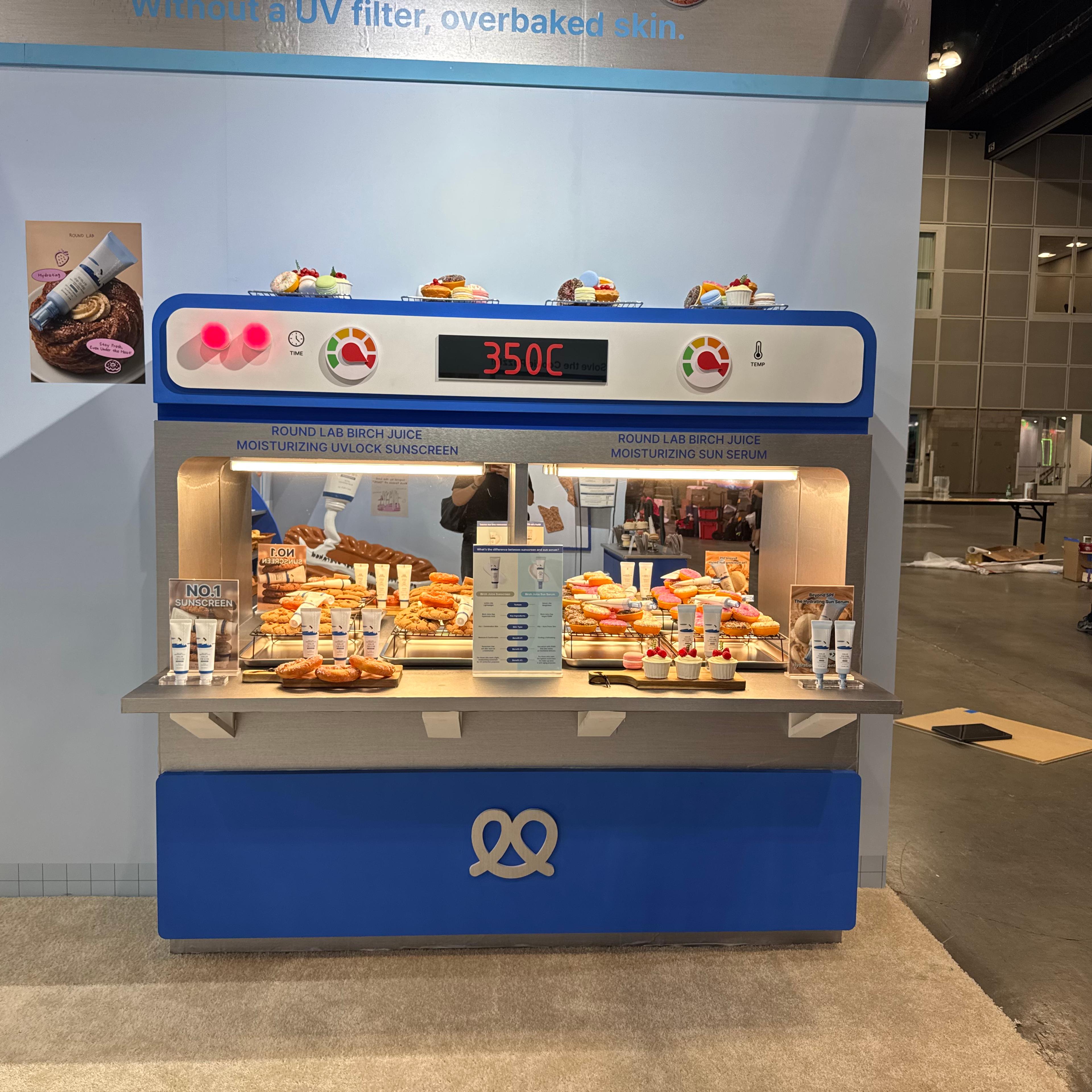 LA 올리브영 페스타 라운드랩(ROUND LAB) 부스 현장 사진 5