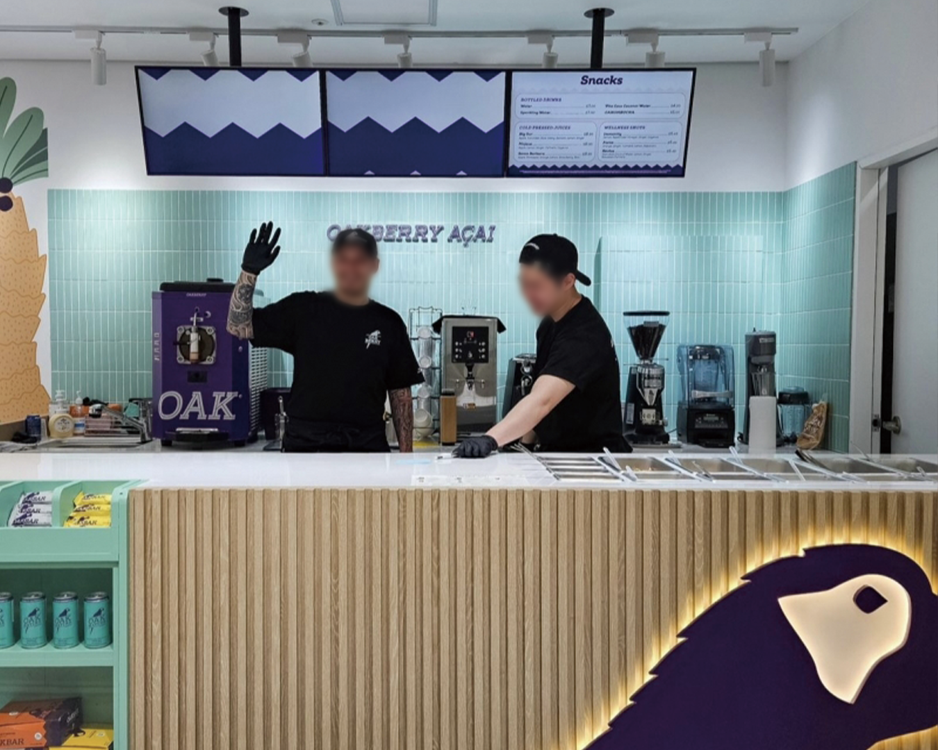 더현대 서울 오크베리(OAKBERRY) 팝업스토어 운영 현장 사진 2