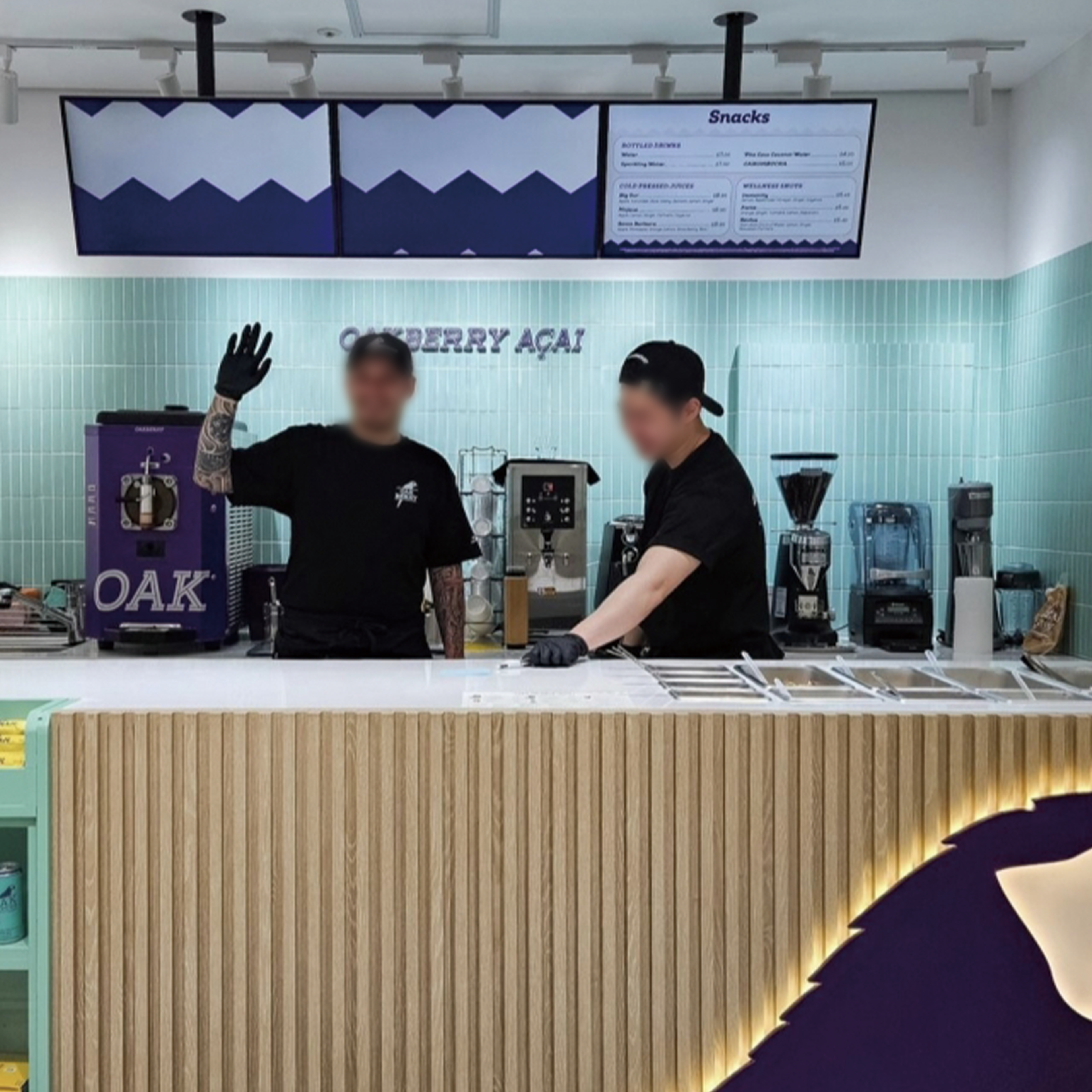 더현대 서울 오크베리(OAKBERRY) 팝업스토어 운영 현장 사진 2