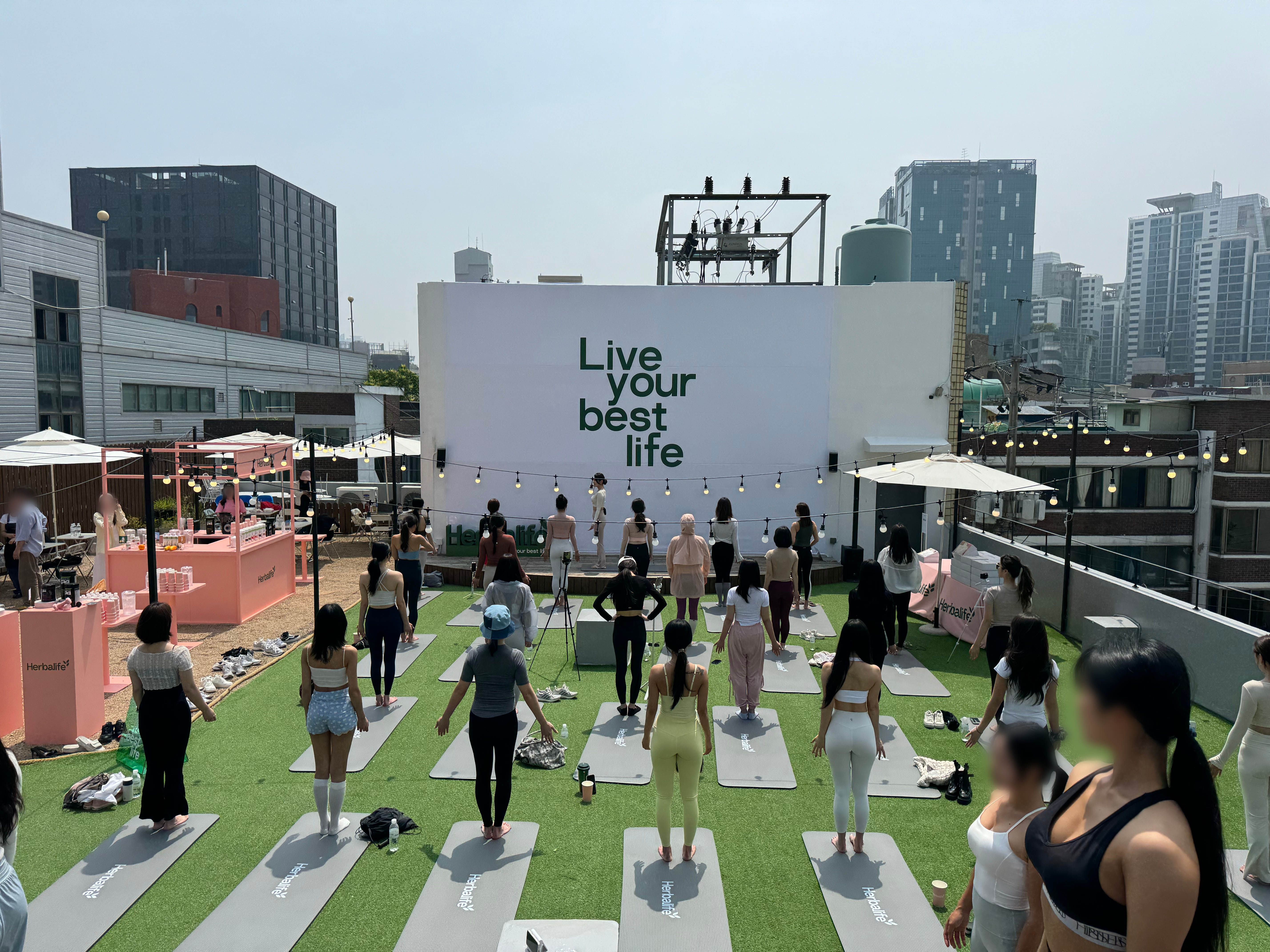 성수 허벌라이프(Herbalife) 웰니스데이 행사 진행 현장 사진 2