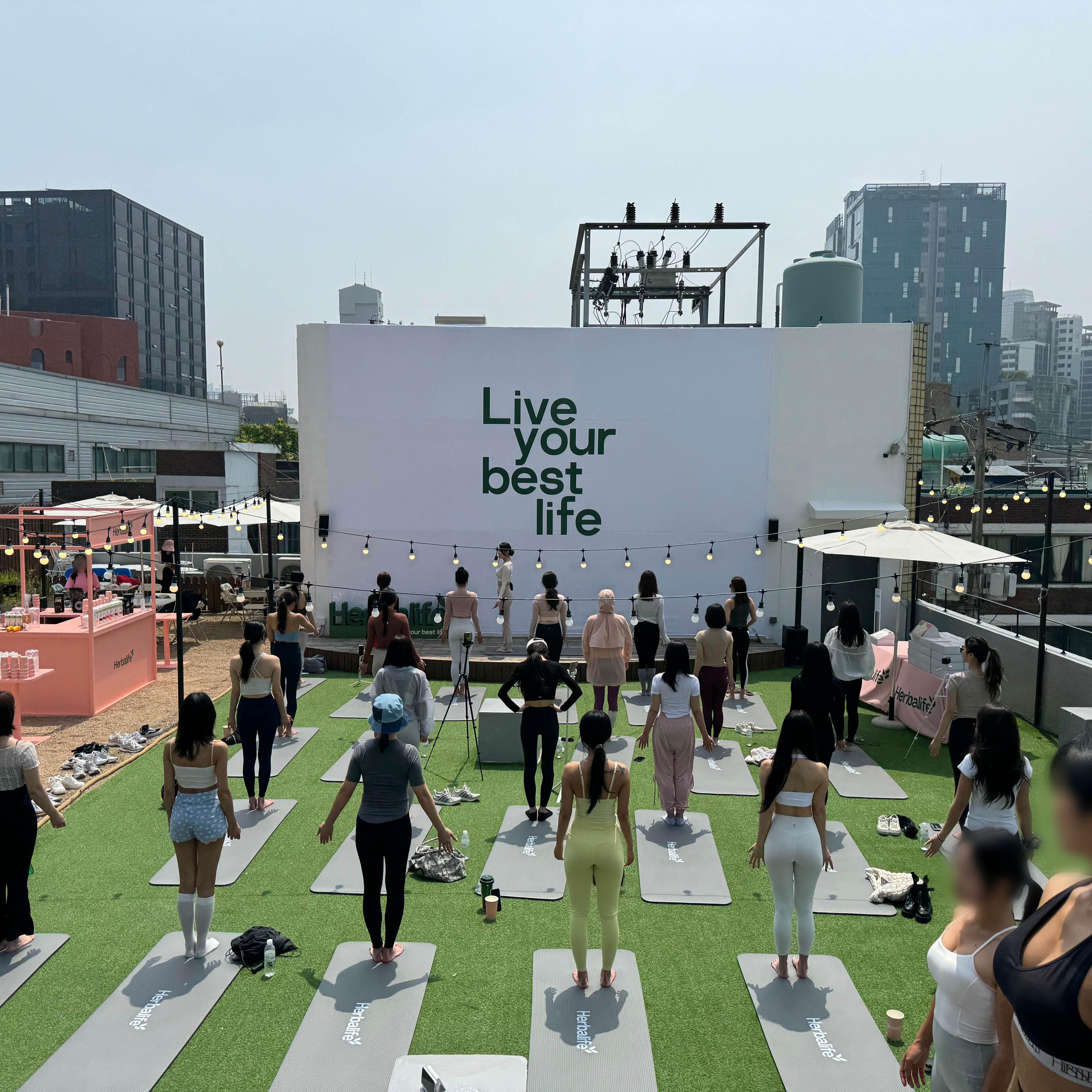 성수 허벌라이프(Herbalife) 웰니스데이 행사 진행 현장 사진 2